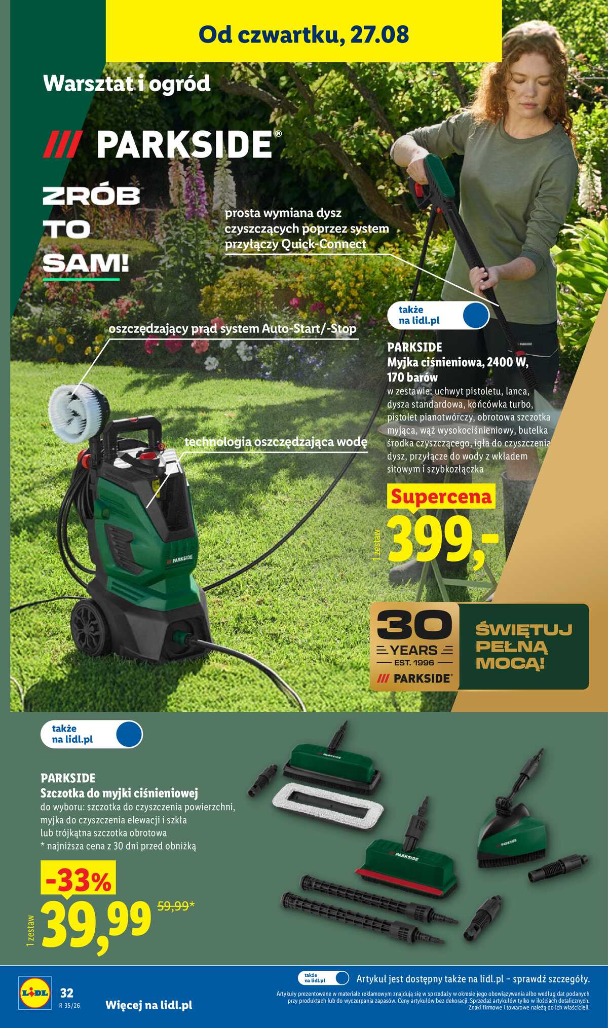 Leták Lidl Polsko 24.8.-30.8.2026 - Leták platí od 24. 8. do 30. 8. strana 42