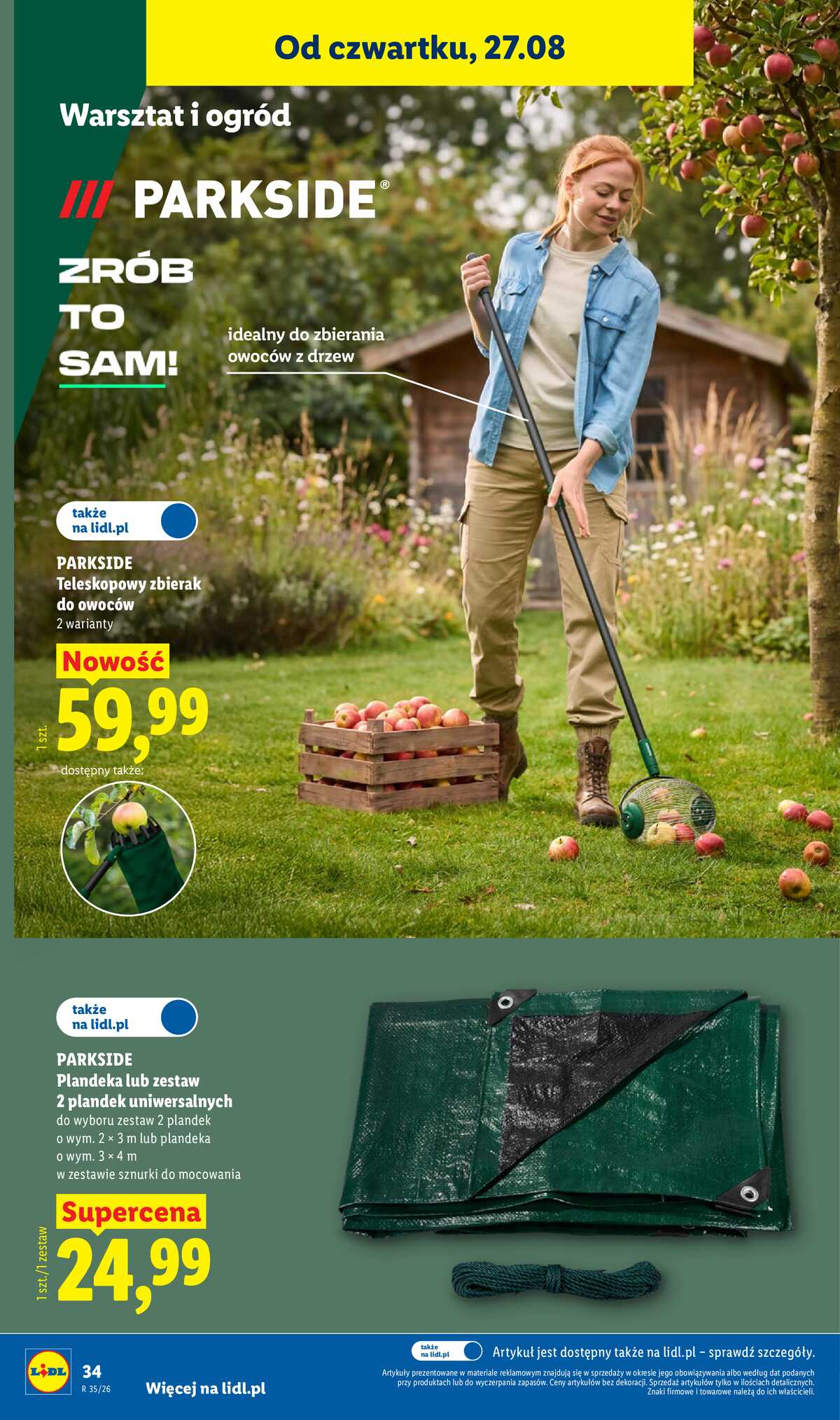 Leták Lidl Polsko 24.8.-30.8.2026 - Leták platí od 24. 8. do 30. 8. strana 44