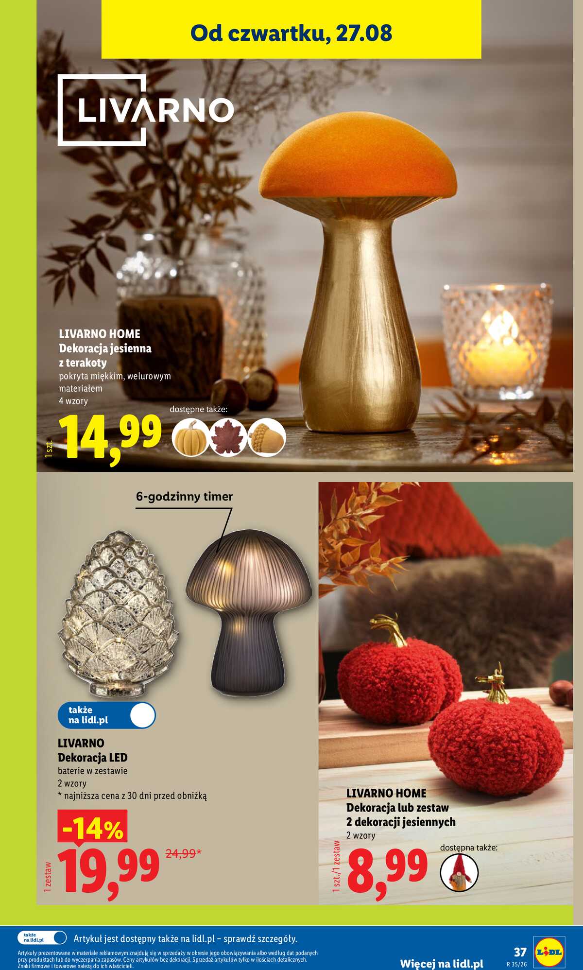 Leták Lidl Polsko 24.8.-30.8.2026 - Leták platí od 24. 8. do 30. 8. strana 47