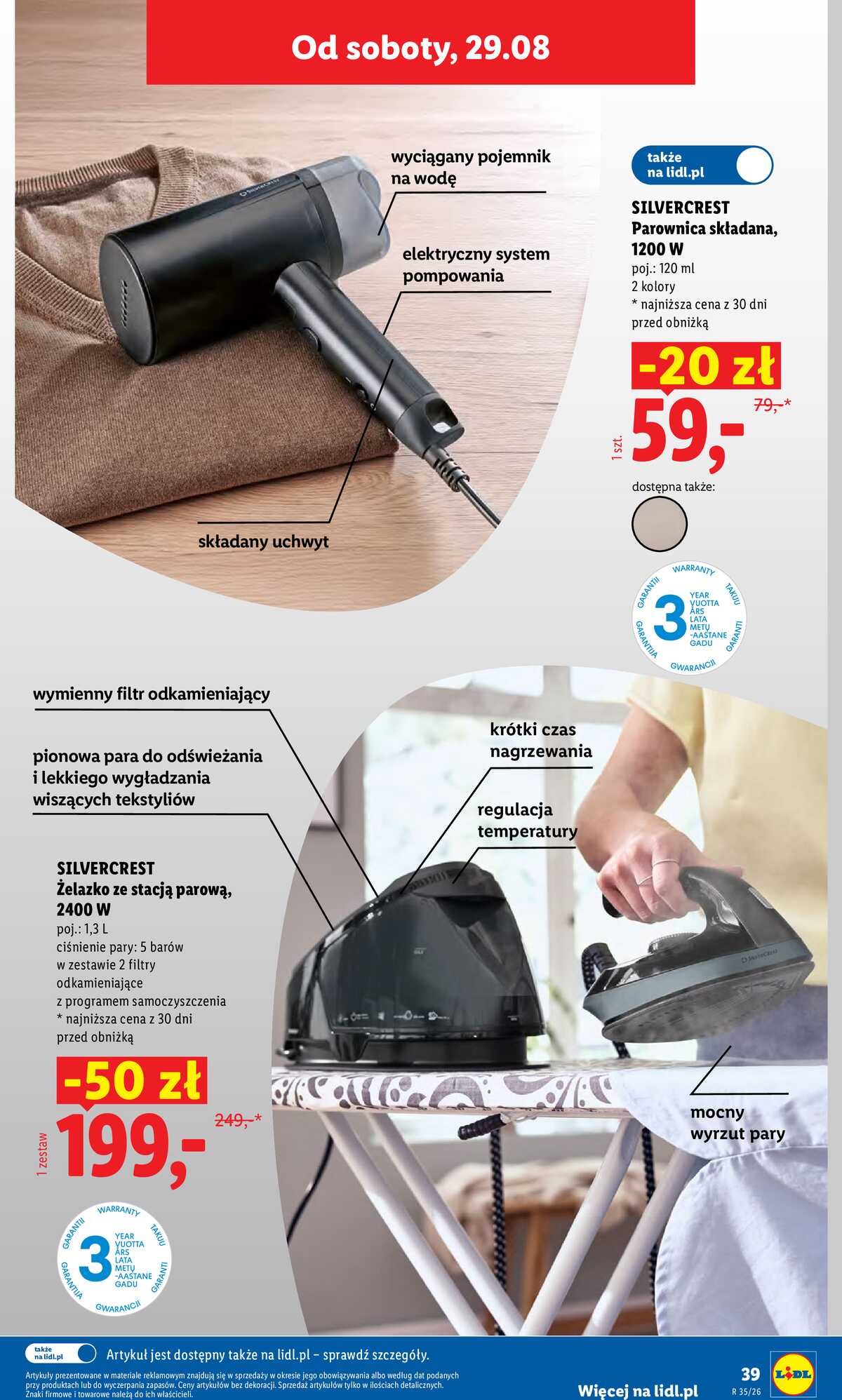 Leták Lidl Polsko 24.8.-30.8.2026 - Leták platí od 24. 8. do 30. 8. strana 49