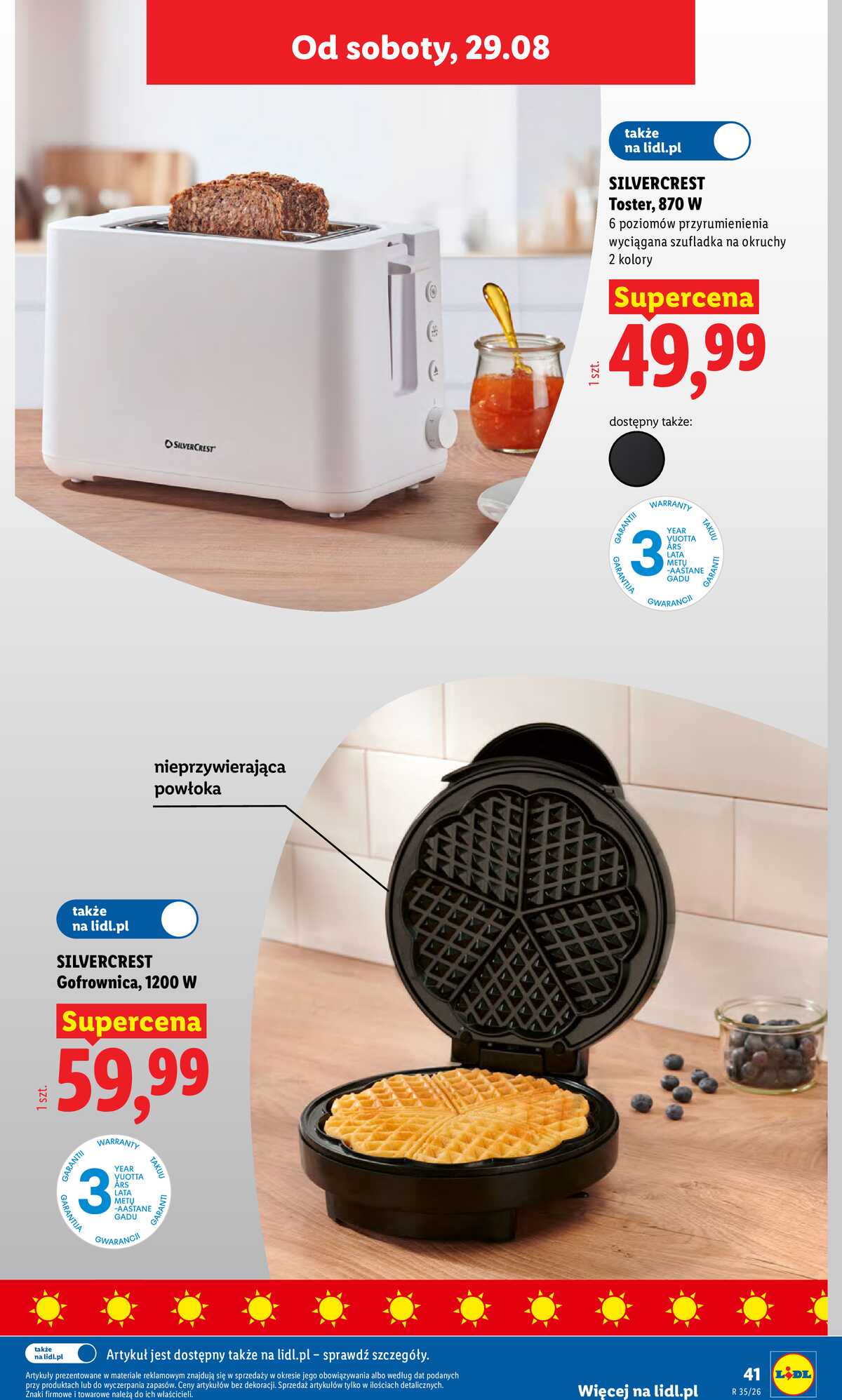 Leták Lidl Polsko 24.8.-30.8.2026 - Leták platí od 24. 8. do 30. 8. strana 51