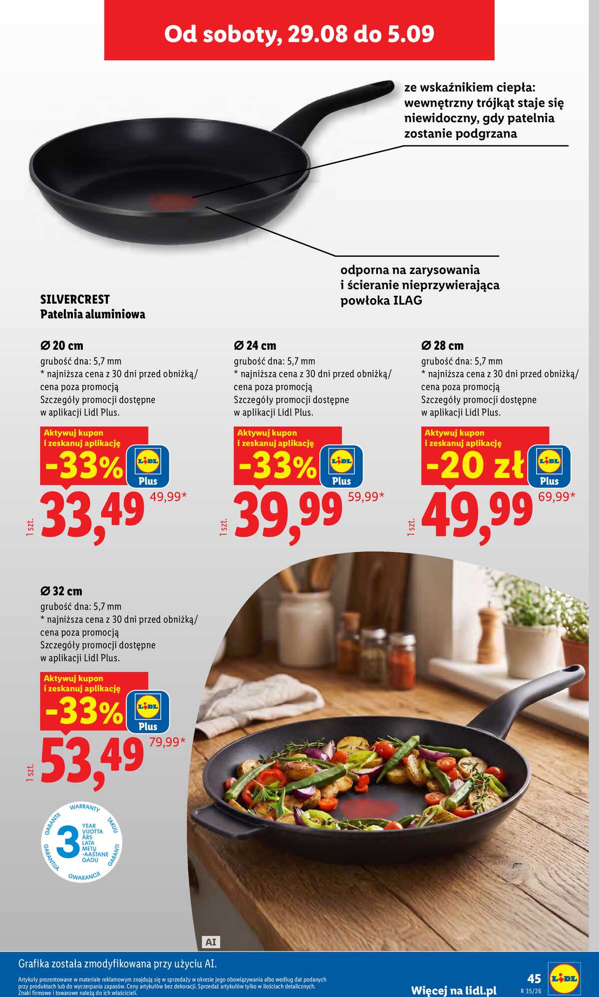 Leták Lidl Polsko 24.8.-30.8.2026 - Leták platí od 24. 8. do 30. 8. strana 55