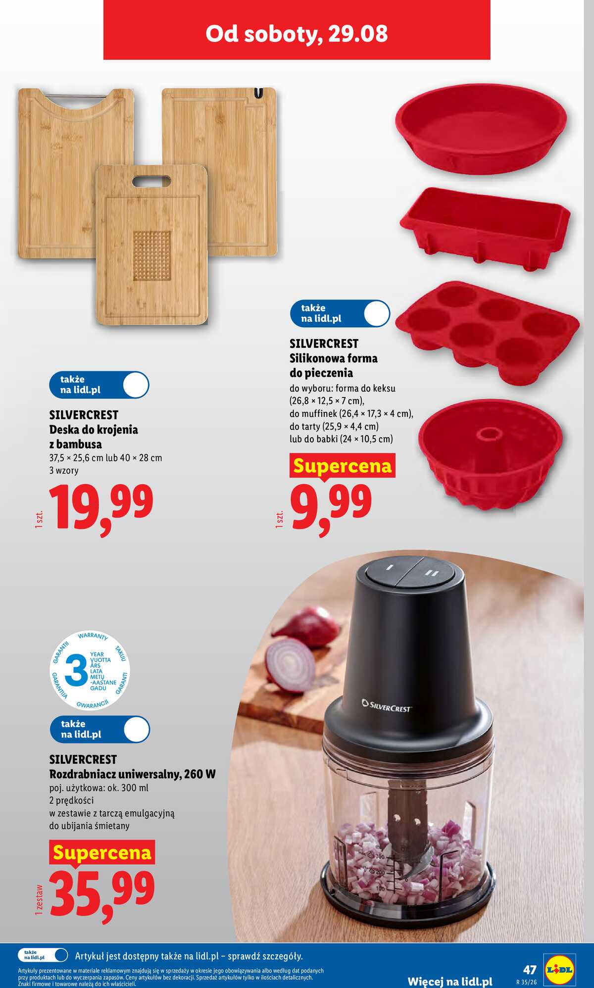 Leták Lidl Polsko 24.8.-30.8.2026 - Leták platí od 24. 8. do 30. 8. strana 57