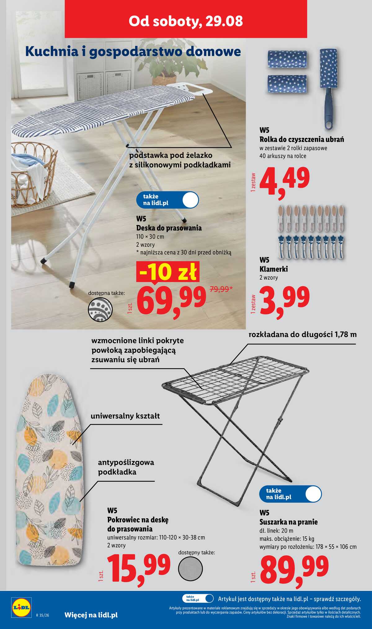 Leták Lidl Polsko 24.8.-30.8.2026 - Leták platí od 24. 8. do 30. 8. strana 58