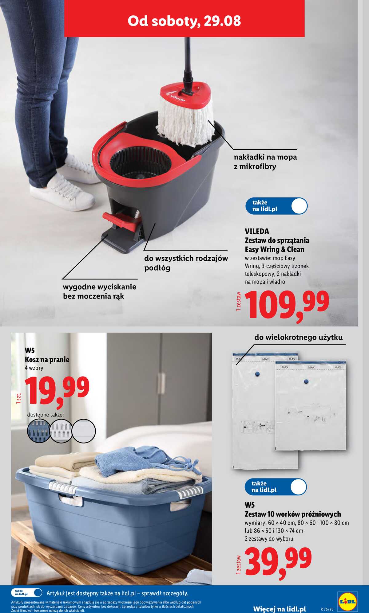 Leták Lidl Polsko 24.8.-30.8.2026 - Leták platí od 24. 8. do 30. 8. strana 59