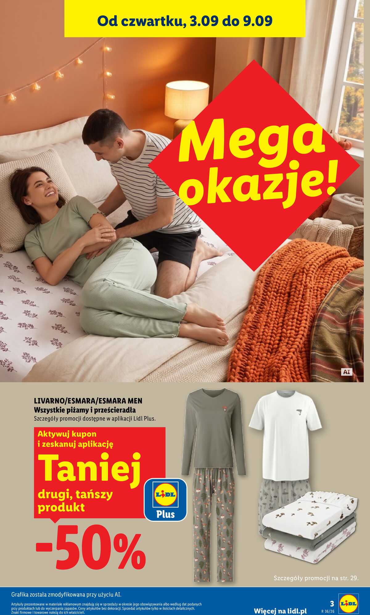 Leták Lidl Polsko 31.8.-5.9.2026 - Leták platí od 31. srpna do 5. září. strana 3
