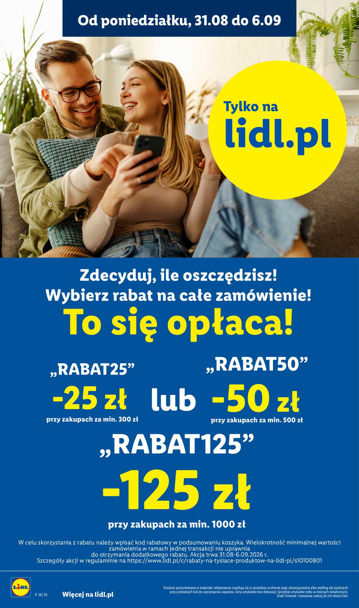 Leták Lidl Polsko 31.8.-5.9.2026 - Leták platí od 31. srpna do 5. září. strana 6