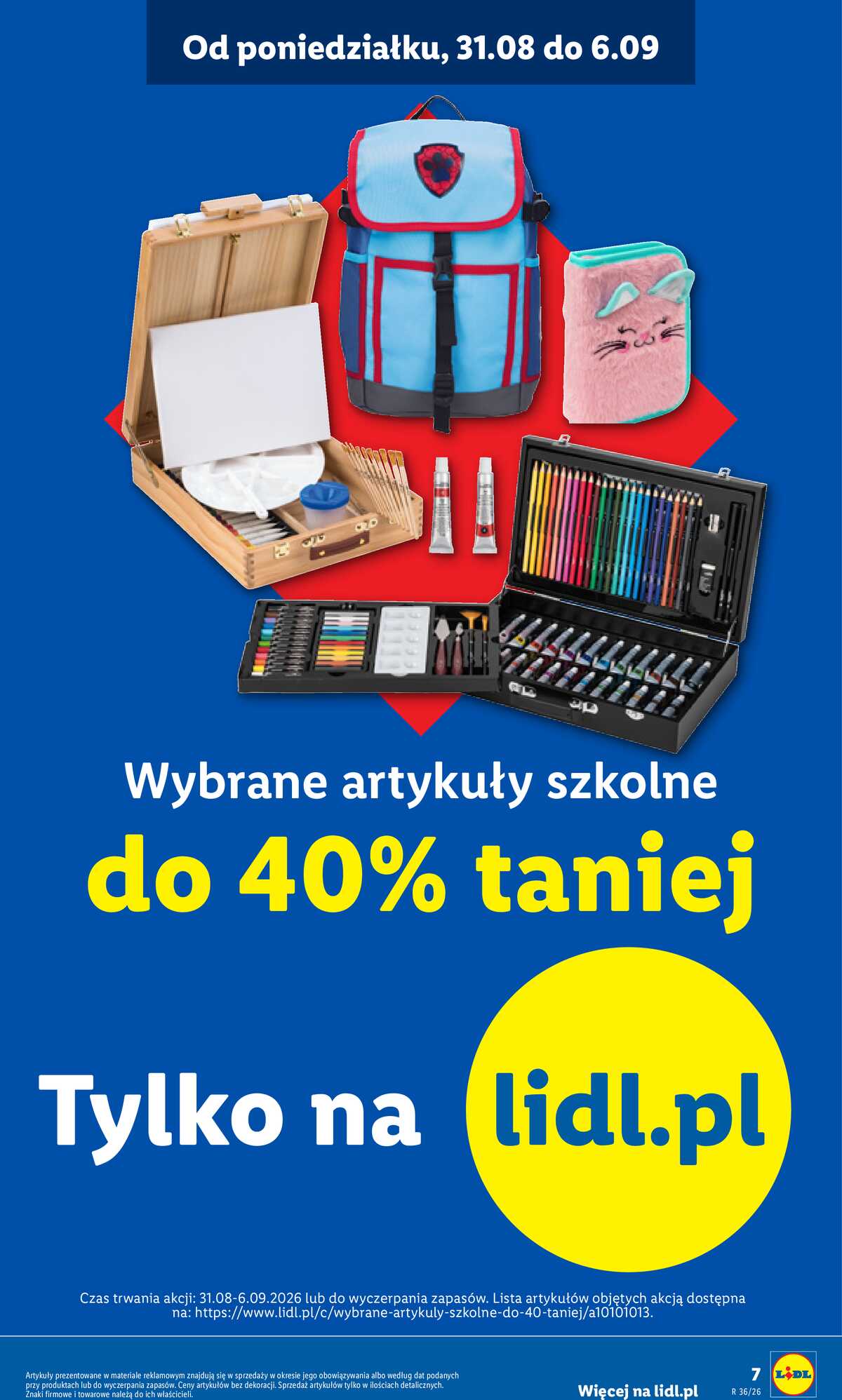 Leták Lidl Polsko 31.8.-5.9.2026 - Leták platí od 31. srpna do 5. září. strana 9