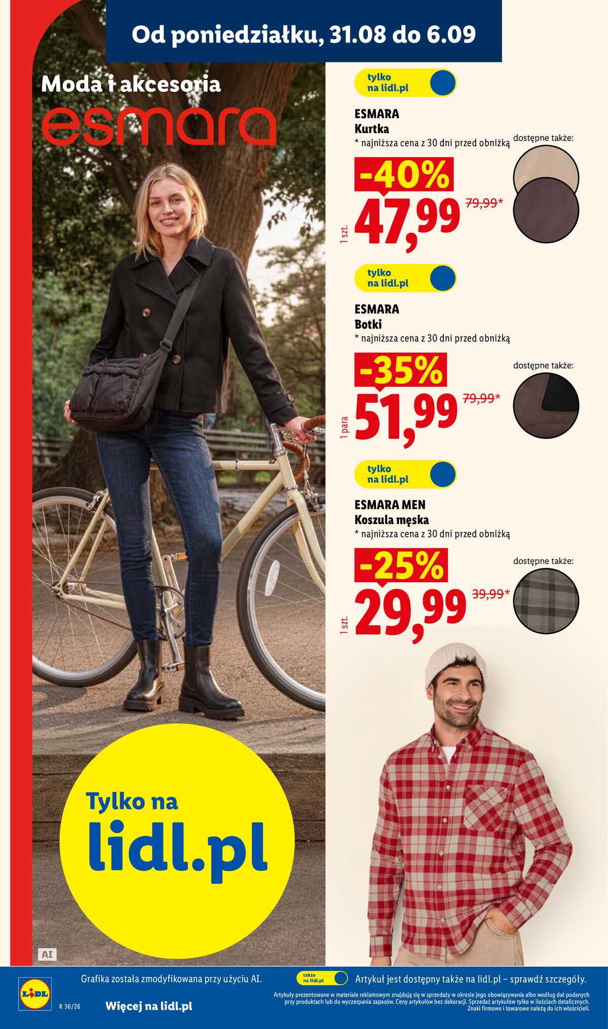 Leták Lidl Polsko 31.8.-5.9.2026 - Leták platí od 31. srpna do 5. září. strana 10