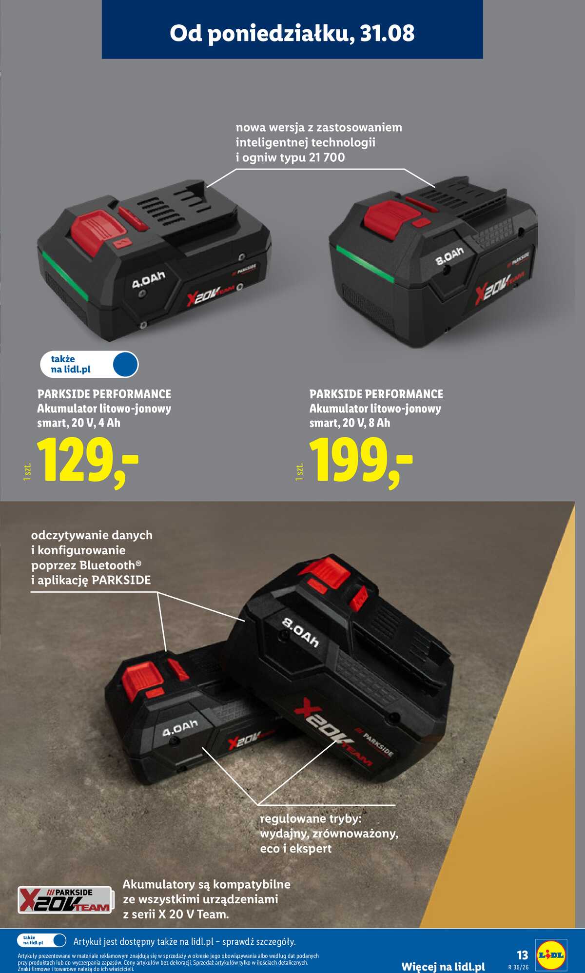 Leták Lidl Polsko 31.8.-5.9.2026 - Leták platí od 31. srpna do 5. září. strana 17