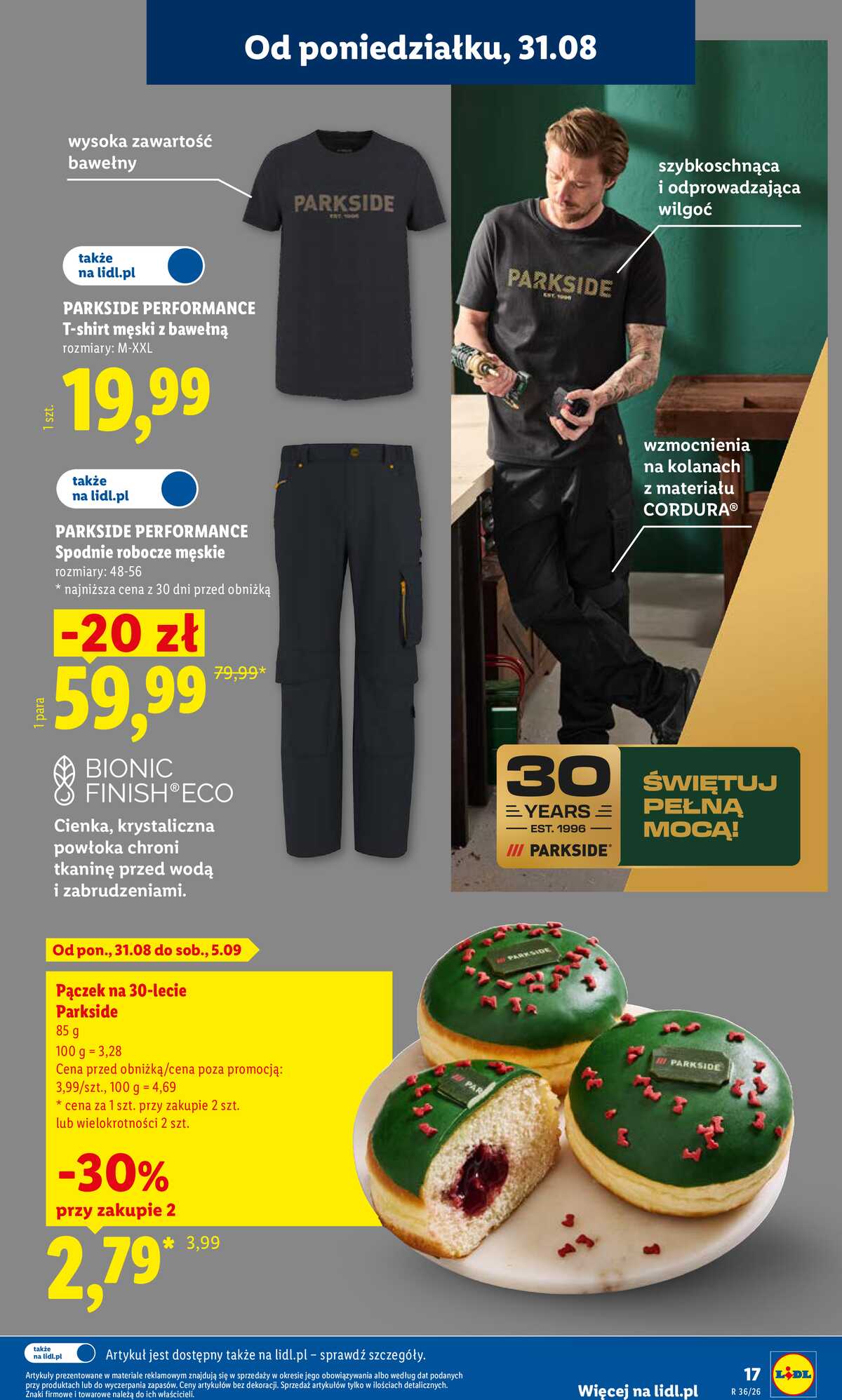 Leták Lidl Polsko 31.8.-5.9.2026 - Leták platí od 31. srpna do 5. září. strana 21