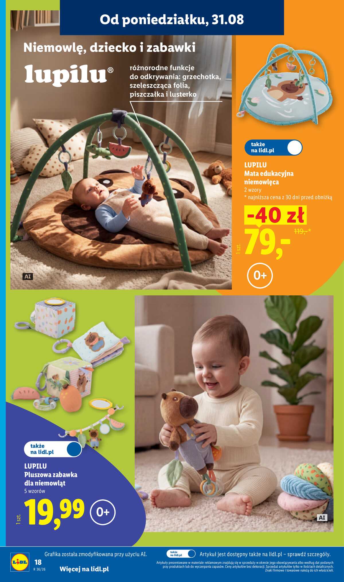 Leták Lidl Polsko 31.8.-5.9.2026 - Leták platí od 31. srpna do 5. září. strana 22