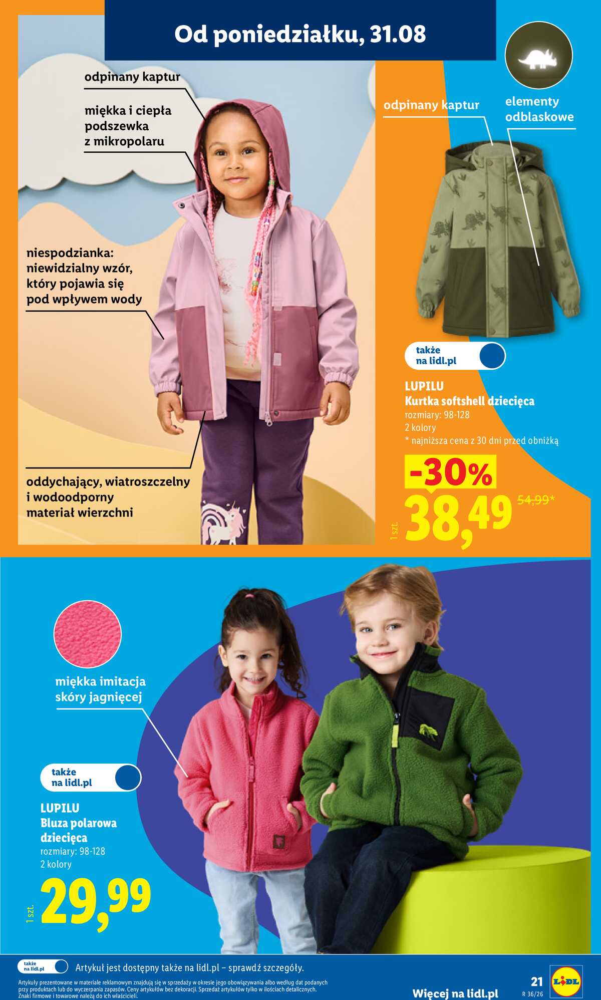 Leták Lidl Polsko 31.8.-5.9.2026 - Leták platí od 31. srpna do 5. září. strana 25