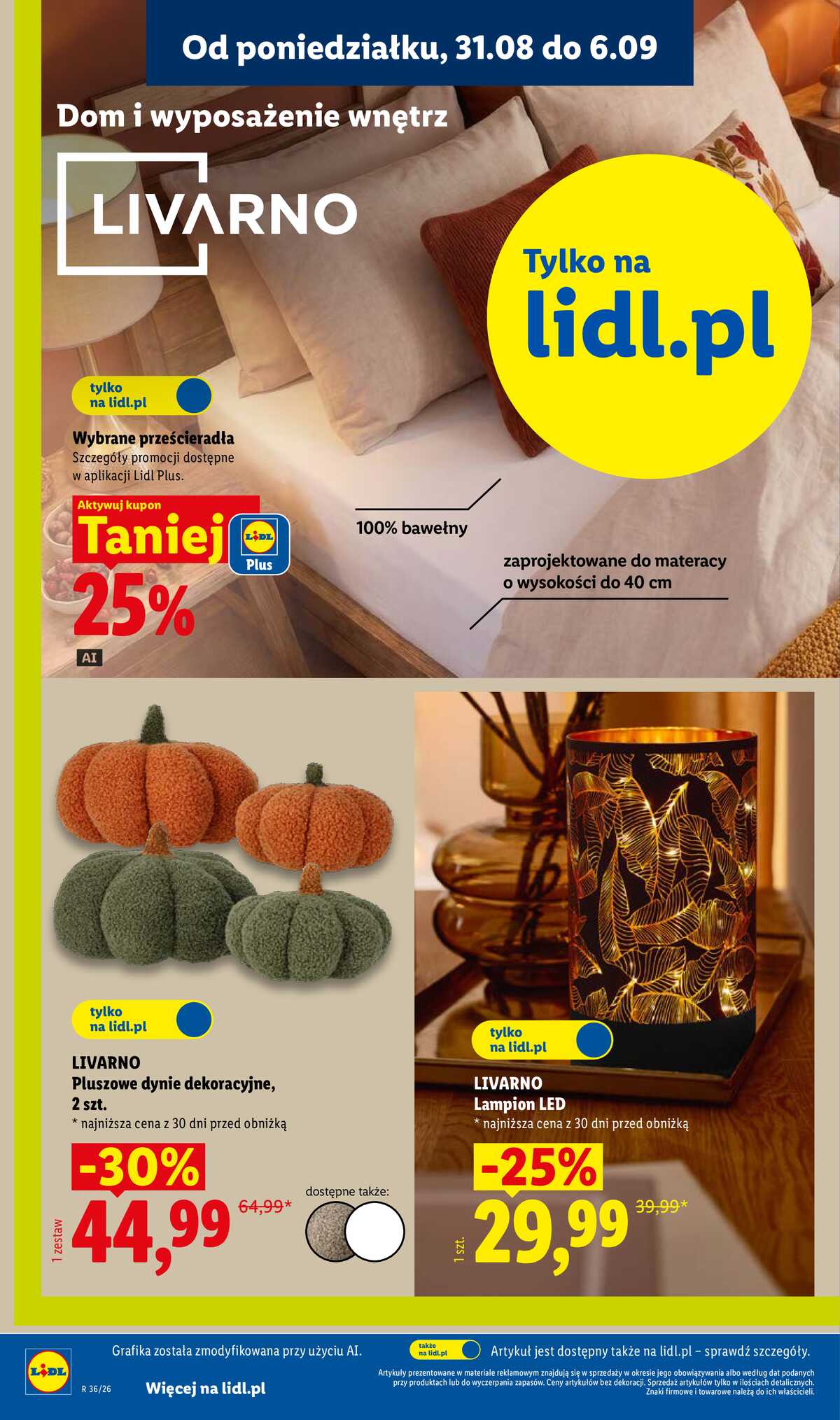 Leták Lidl Polsko 31.8.-5.9.2026 - Leták platí od 31. srpna do 5. září. strana 28