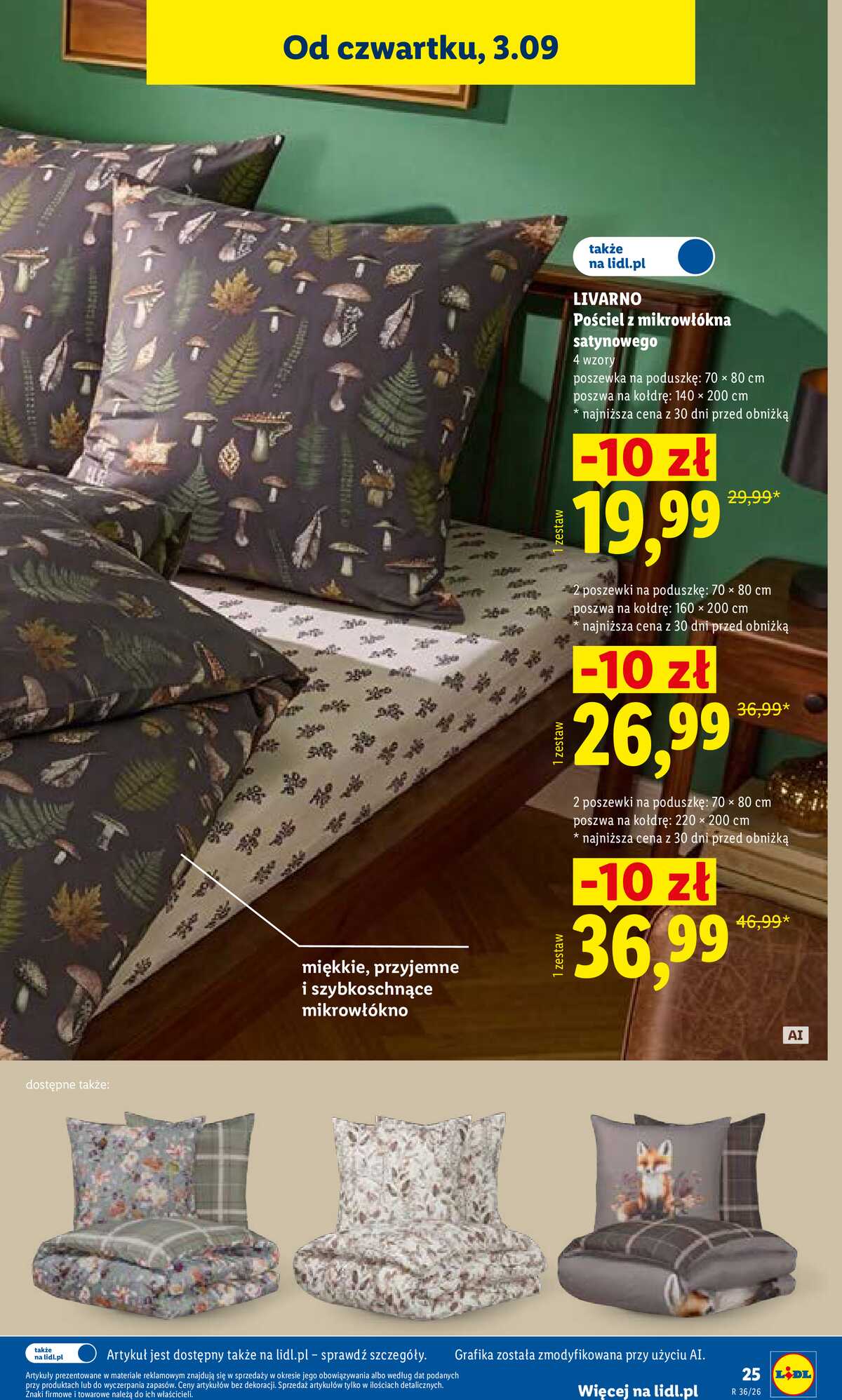 Leták Lidl Polsko 31.8.-5.9.2026 - Leták platí od 31. srpna do 5. září. strana 31