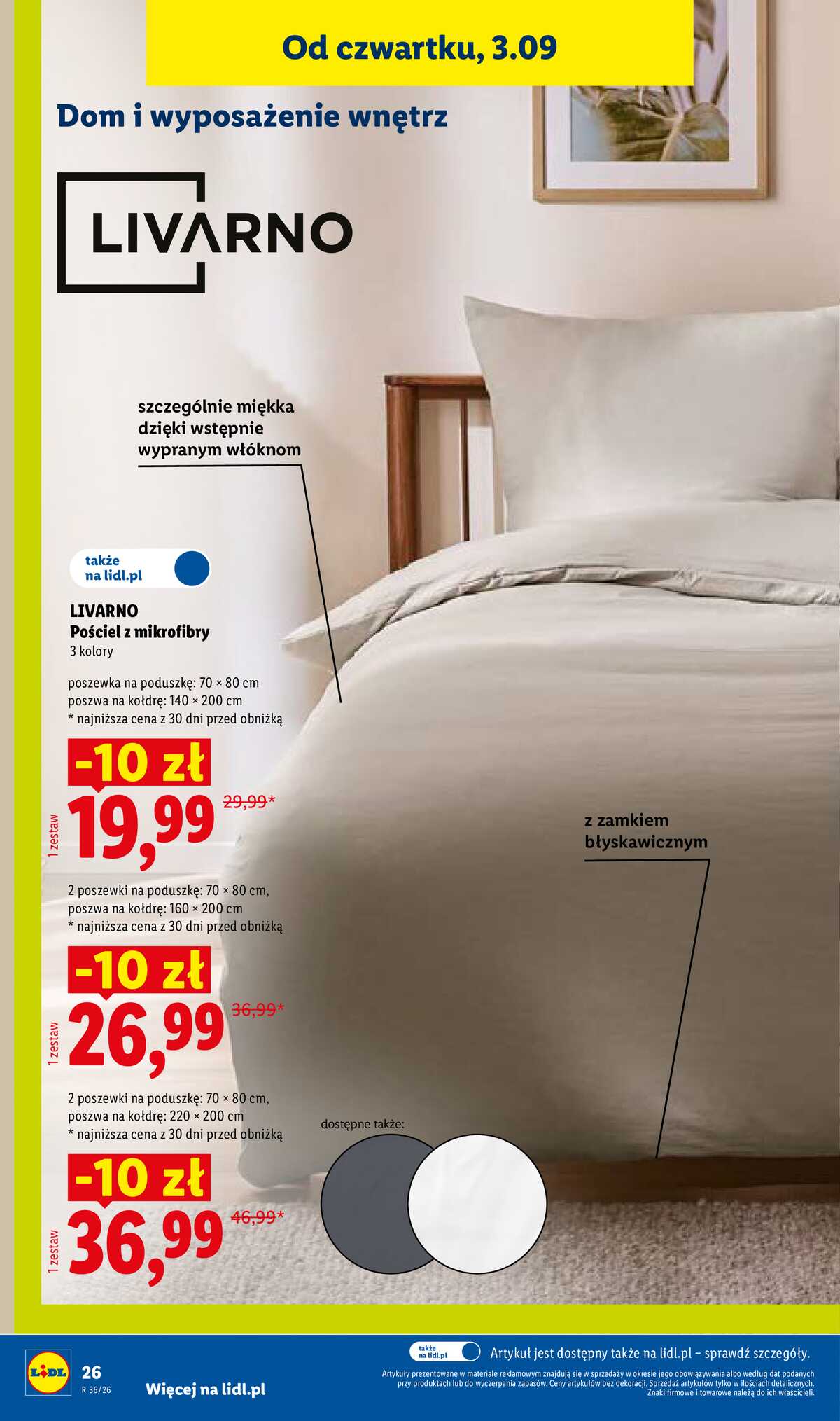 Leták Lidl Polsko 31.8.-5.9.2026 - Leták platí od 31. srpna do 5. září. strana 32