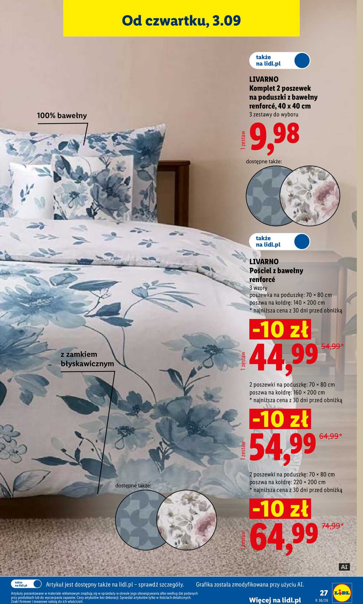 Leták Lidl Polsko 31.8.-5.9.2026 - Leták platí od 31. srpna do 5. září. strana 33
