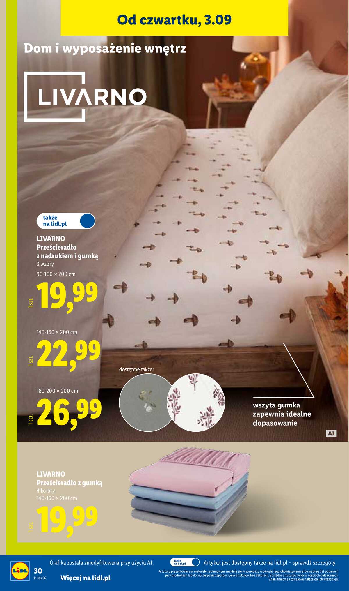 Leták Lidl Polsko 31.8.-5.9.2026 - Leták platí od 31. srpna do 5. září. strana 36
