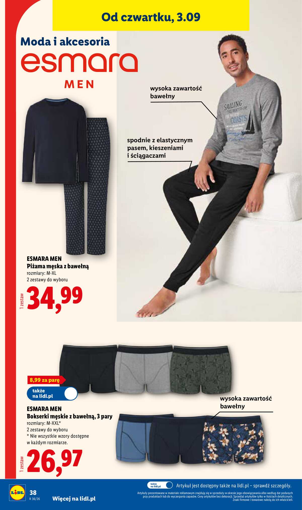 Leták Lidl Polsko 31.8.-5.9.2026 - Leták platí od 31. srpna do 5. září. strana 44