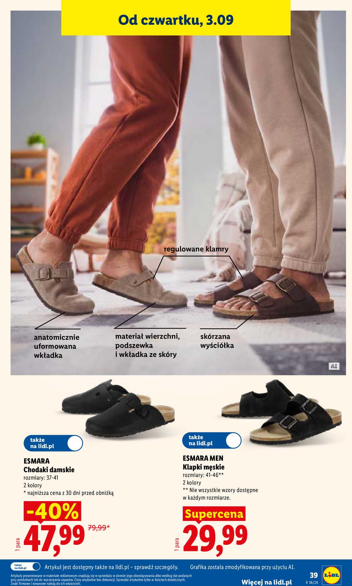 Leták Lidl Polsko 31.8.-5.9.2026 - Leták platí od 31. srpna do 5. září. strana 45