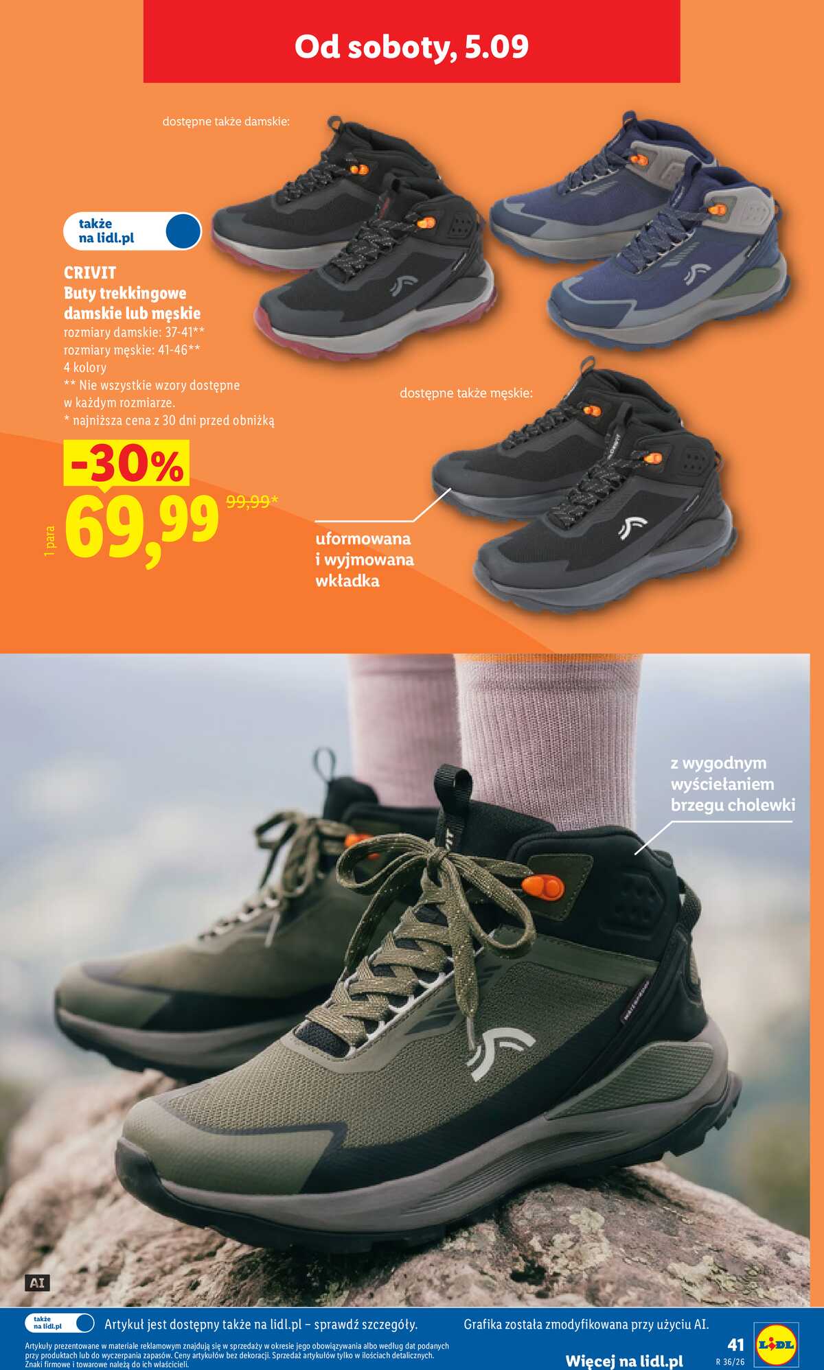 Leták Lidl Polsko 31.8.-5.9.2026 - Leták platí od 31. srpna do 5. září. strana 49