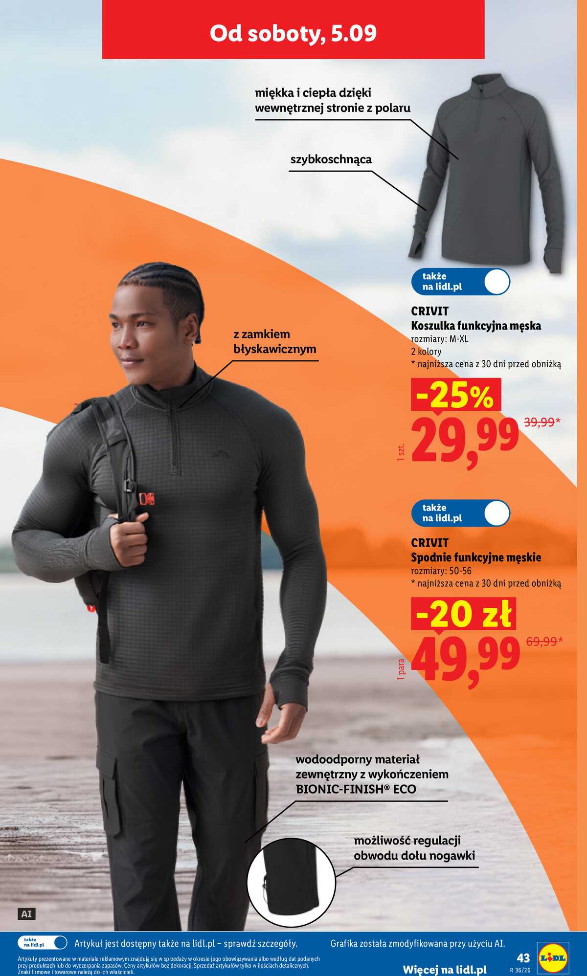 Leták Lidl Polsko 31.8.-5.9.2026 - Leták platí od 31. srpna do 5. září. strana 51