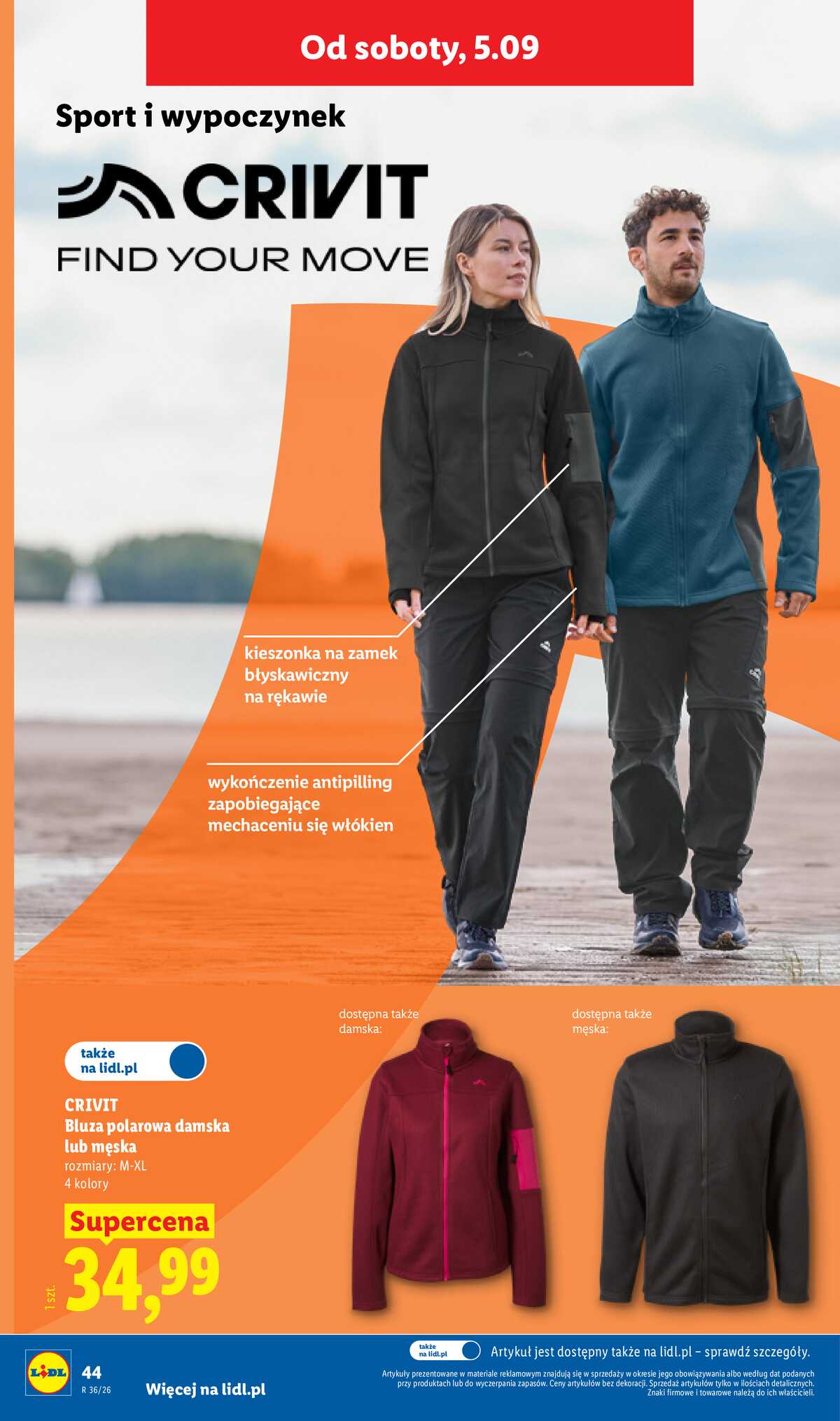 Leták Lidl Polsko 31.8.-5.9.2026 - Leták platí od 31. srpna do 5. září. strana 52