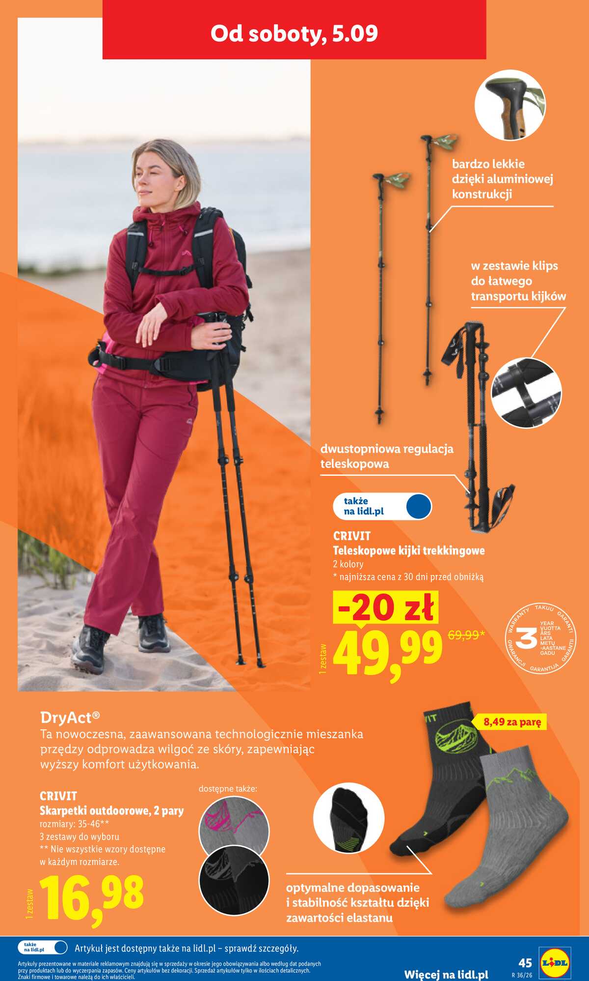 Leták Lidl Polsko 31.8.-5.9.2026 - Leták platí od 31. srpna do 5. září. strana 53
