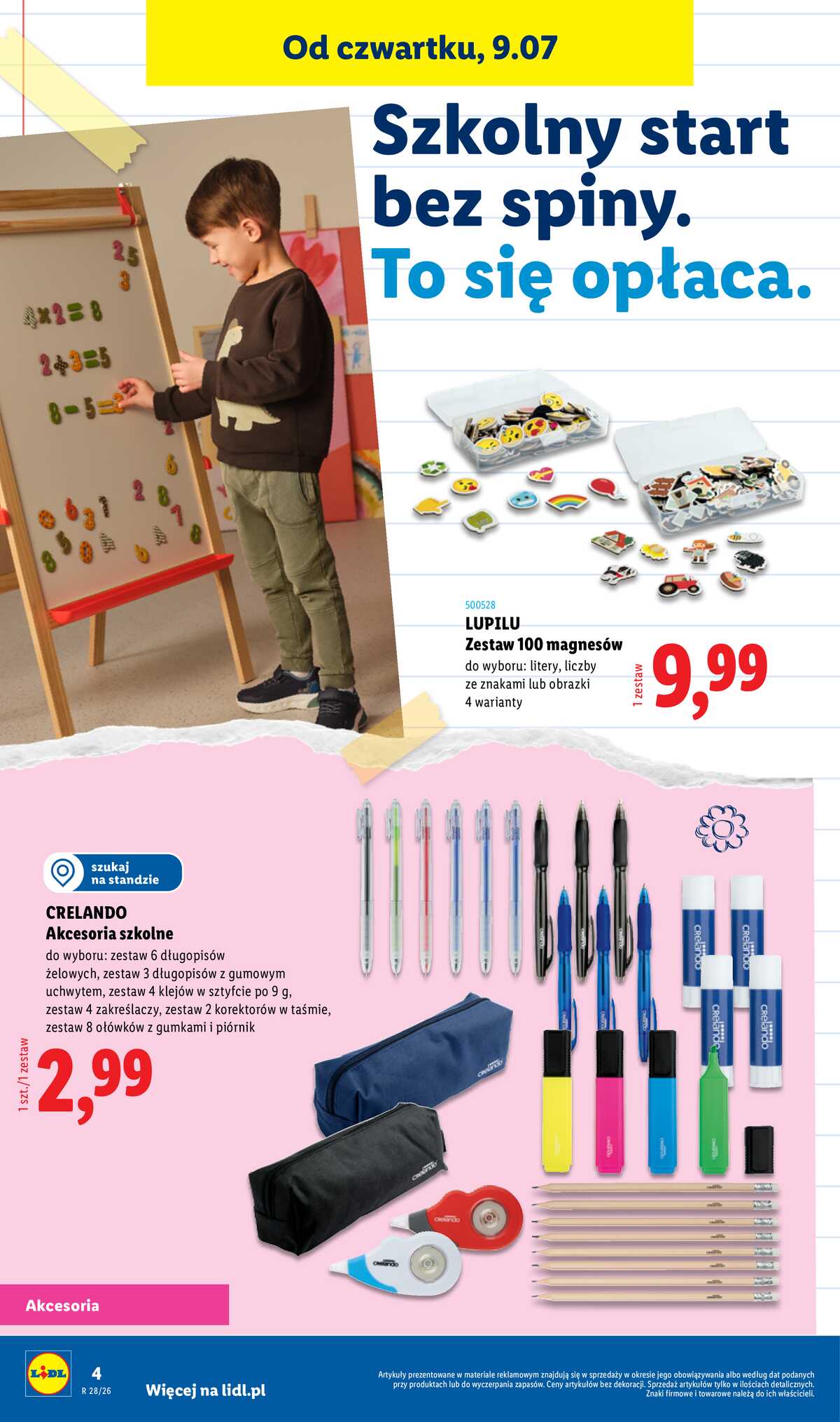 Leták Lidl Polsko 9.7.-31.8.2026 - Kompletní výbava za super ceny strana 6