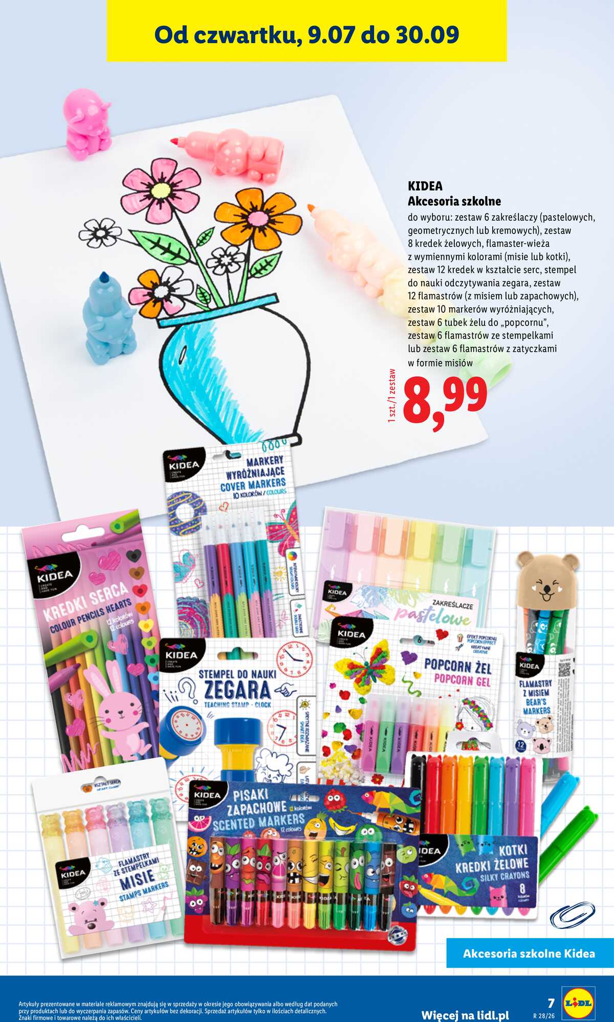 Leták Lidl Polsko 9.7.-31.8.2026 - Kompletní výbava za super ceny strana 9
