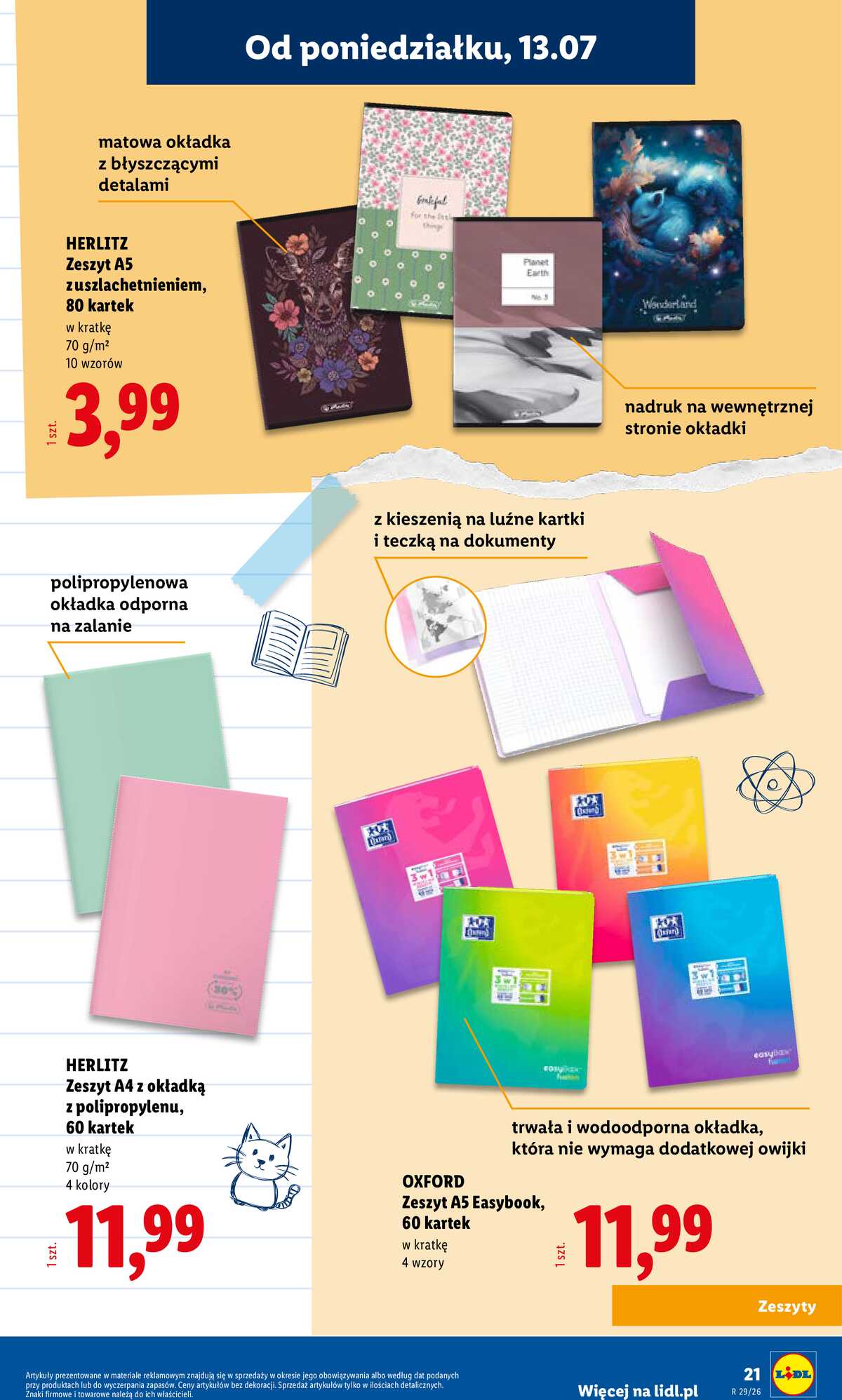 Leták Lidl Polsko 9.7.-31.8.2026 - Kompletní výbava za super ceny strana 23