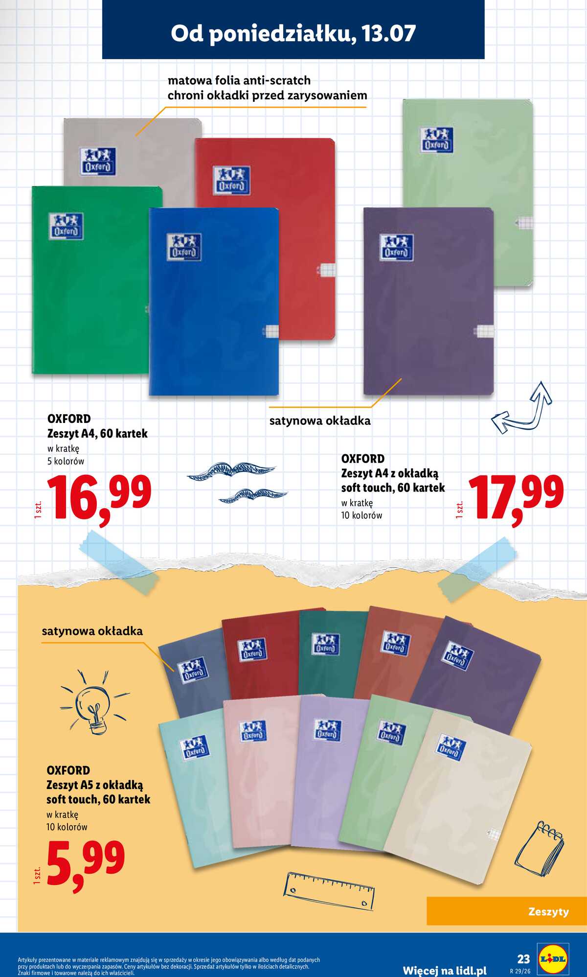 Leták Lidl Polsko 9.7.-31.8.2026 - Kompletní výbava za super ceny strana 25