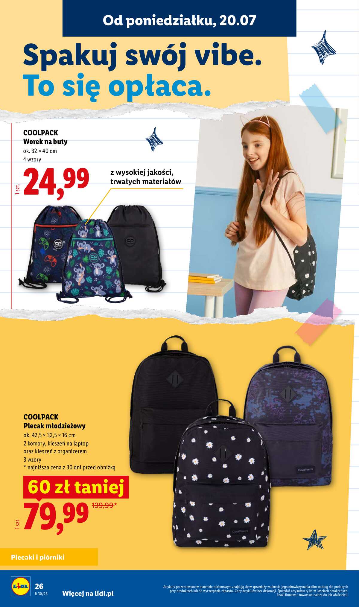 Leták Lidl Polsko 9.7.-31.8.2026 - Kompletní výbava za super ceny strana 28