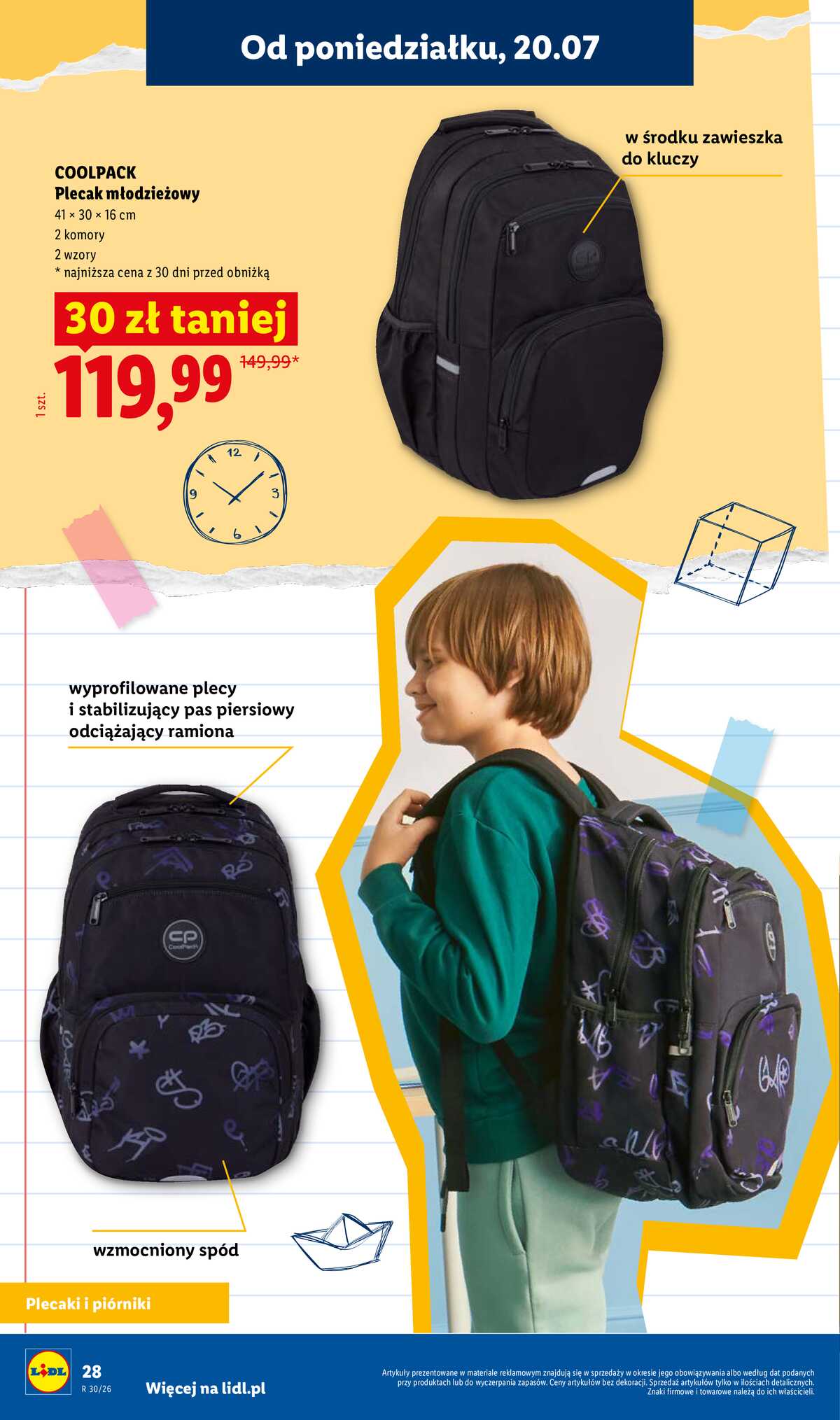 Leták Lidl Polsko 9.7.-31.8.2026 - Kompletní výbava za super ceny strana 30