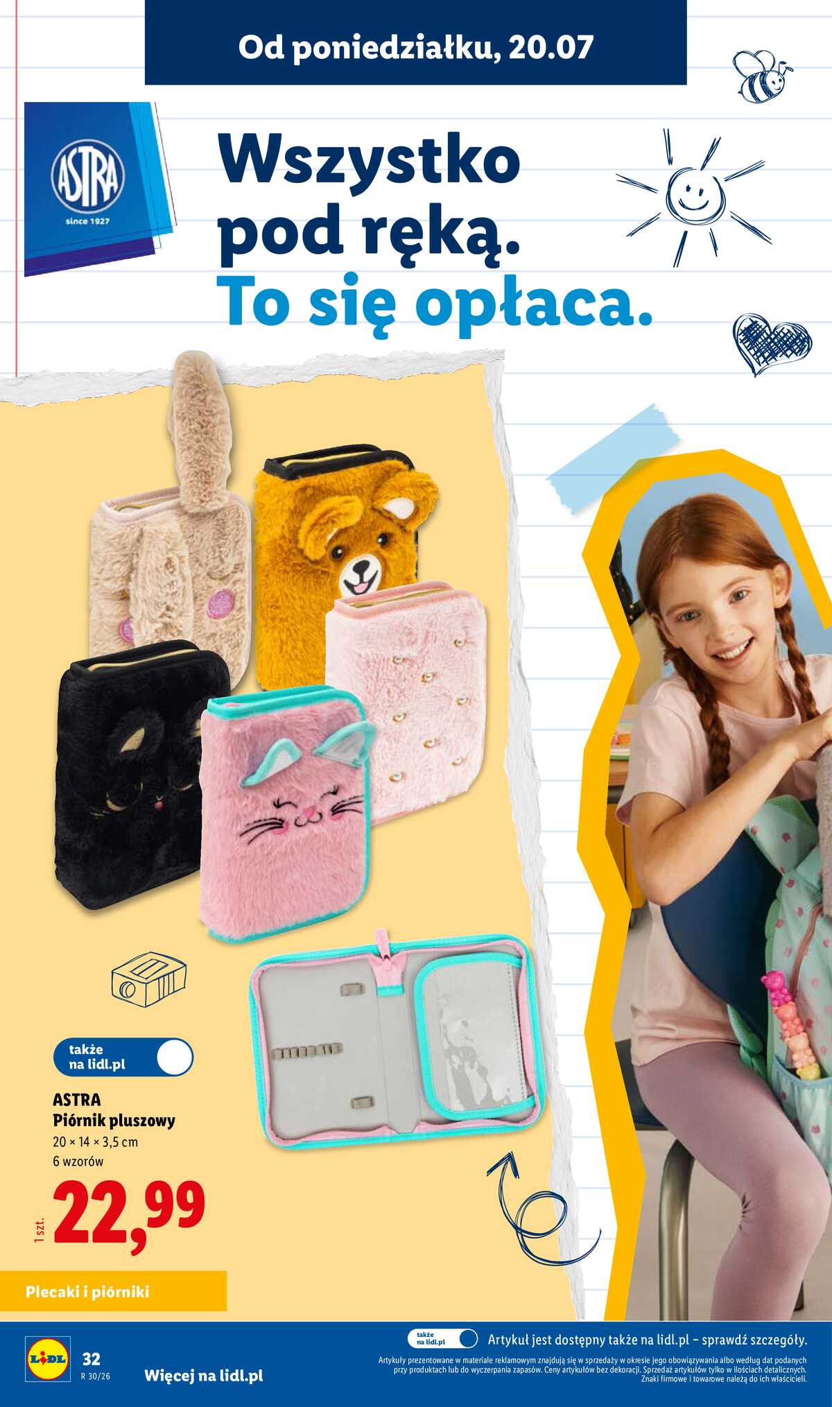 Leták Lidl Polsko 9.7.-31.8.2026 - Kompletní výbava za super ceny strana 34