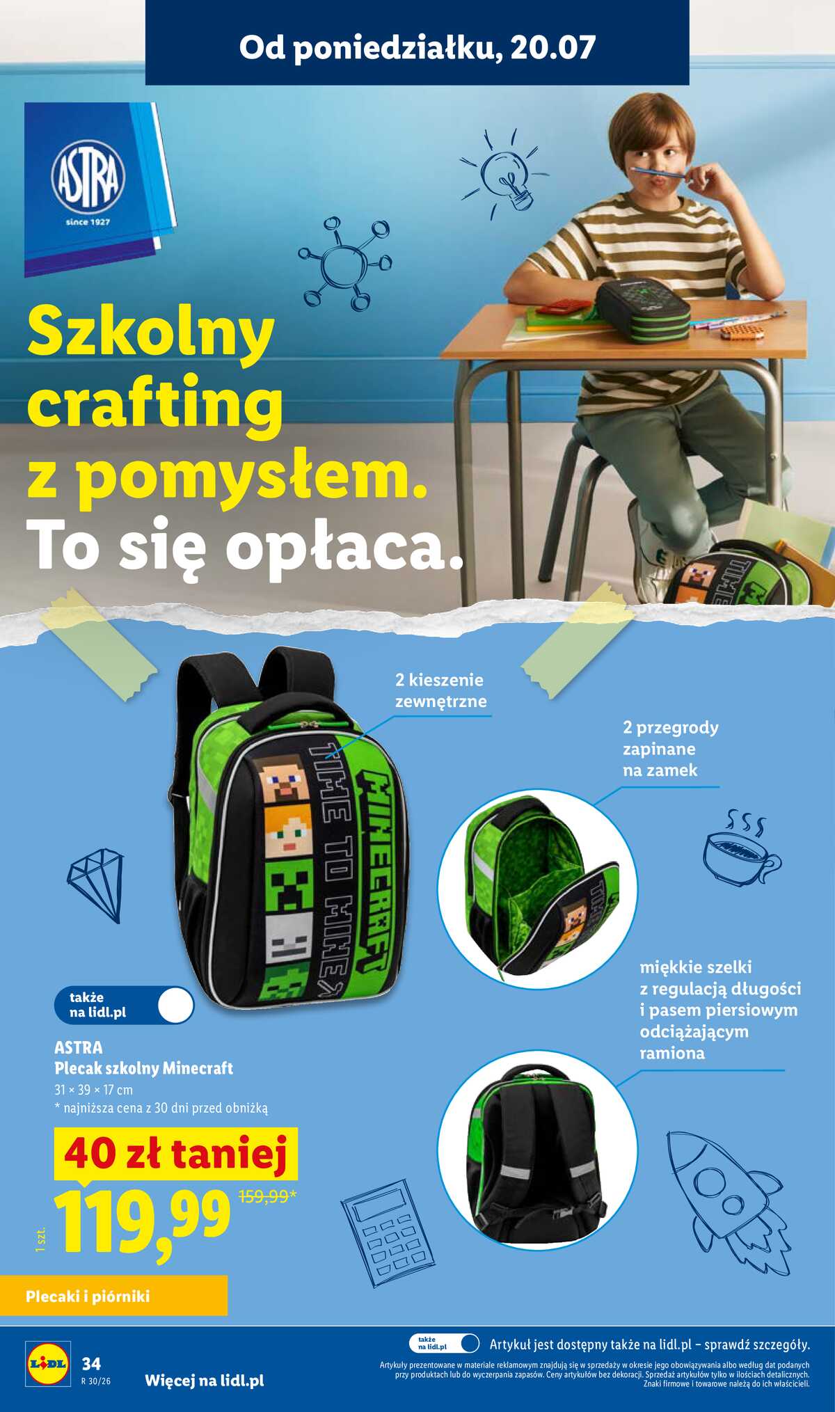Leták Lidl Polsko 9.7.-31.8.2026 - Kompletní výbava za super ceny strana 36