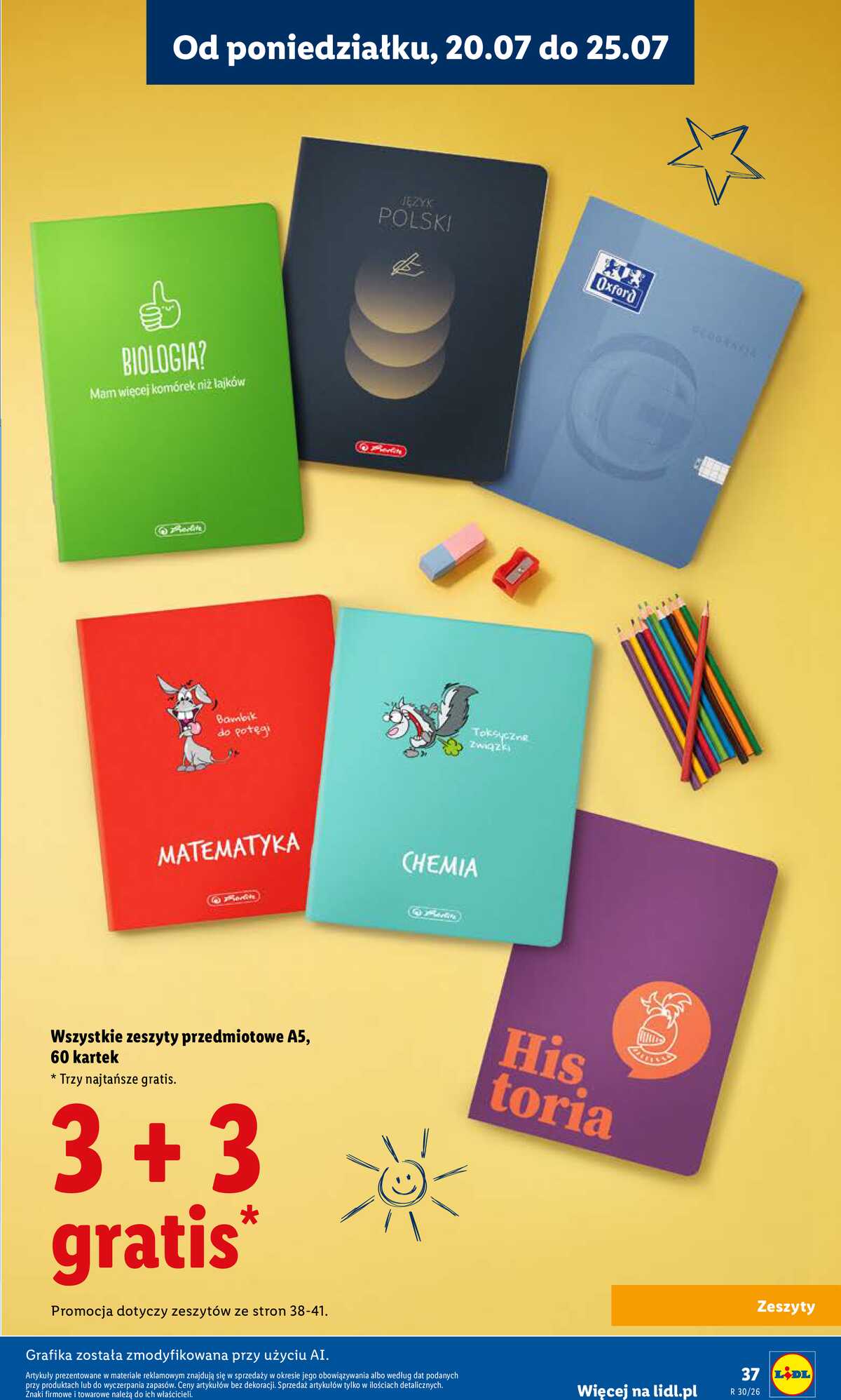 Leták Lidl Polsko 9.7.-31.8.2026 - Kompletní výbava za super ceny strana 39