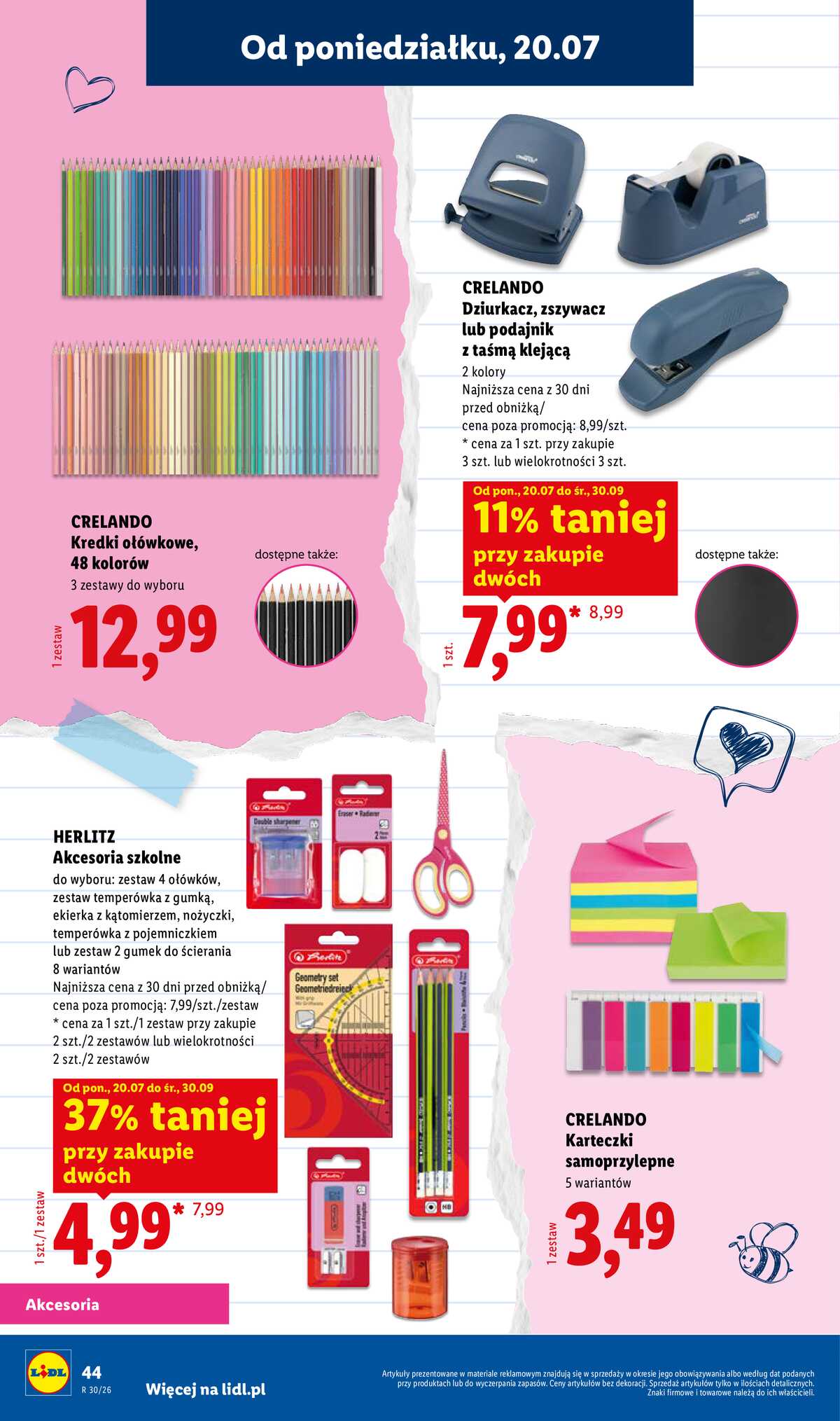 Leták Lidl Polsko 9.7.-31.8.2026 - Kompletní výbava za super ceny strana 46