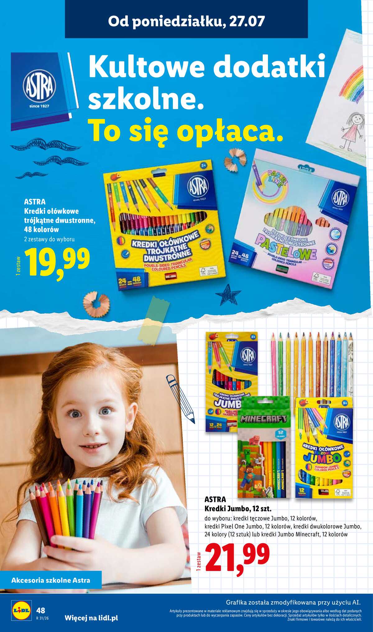 Leták Lidl Polsko 9.7.-31.8.2026 - Kompletní výbava za super ceny strana 50
