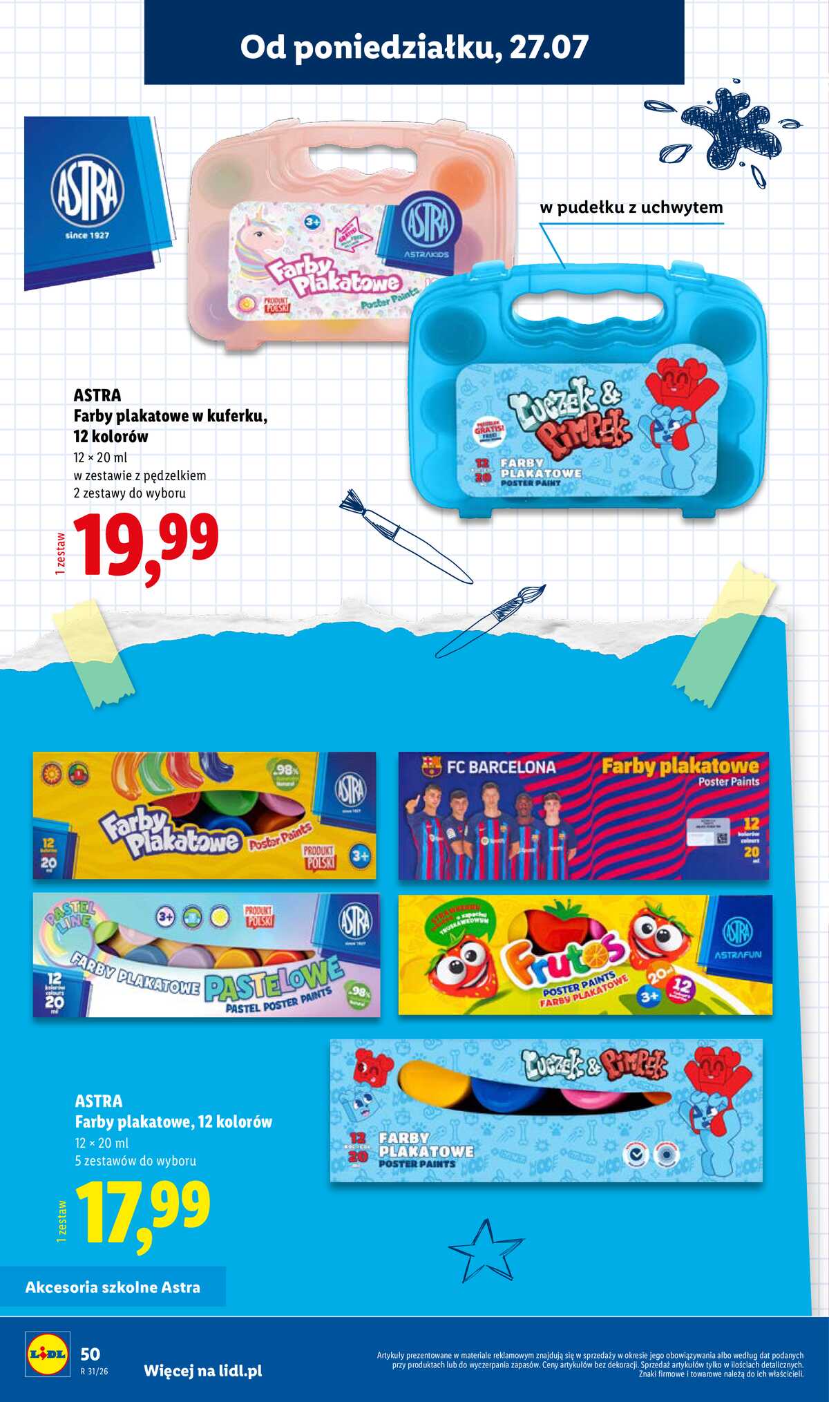 Leták Lidl Polsko 9.7.-31.8.2026 - Kompletní výbava za super ceny strana 52