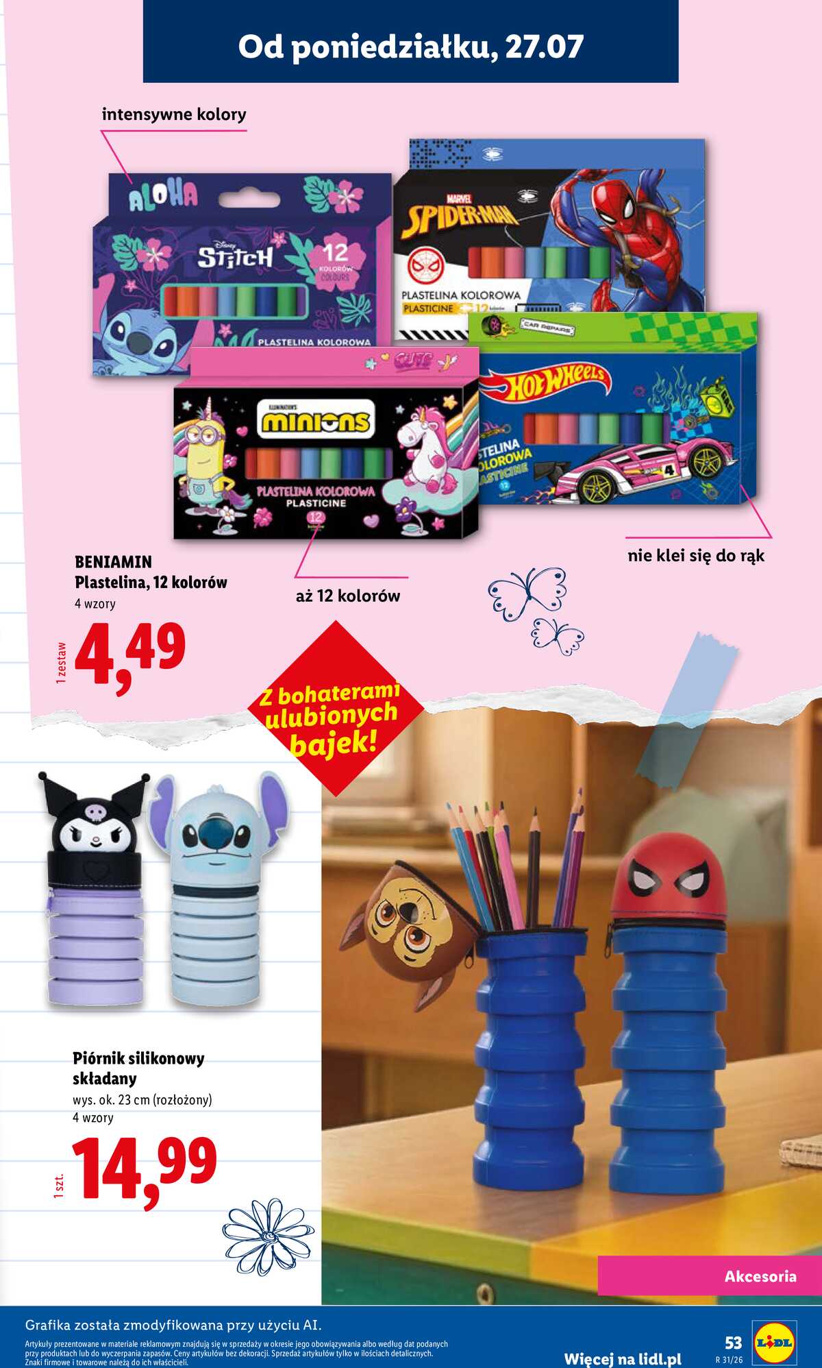 Leták Lidl Polsko 9.7.-31.8.2026 - Kompletní výbava za super ceny strana 55