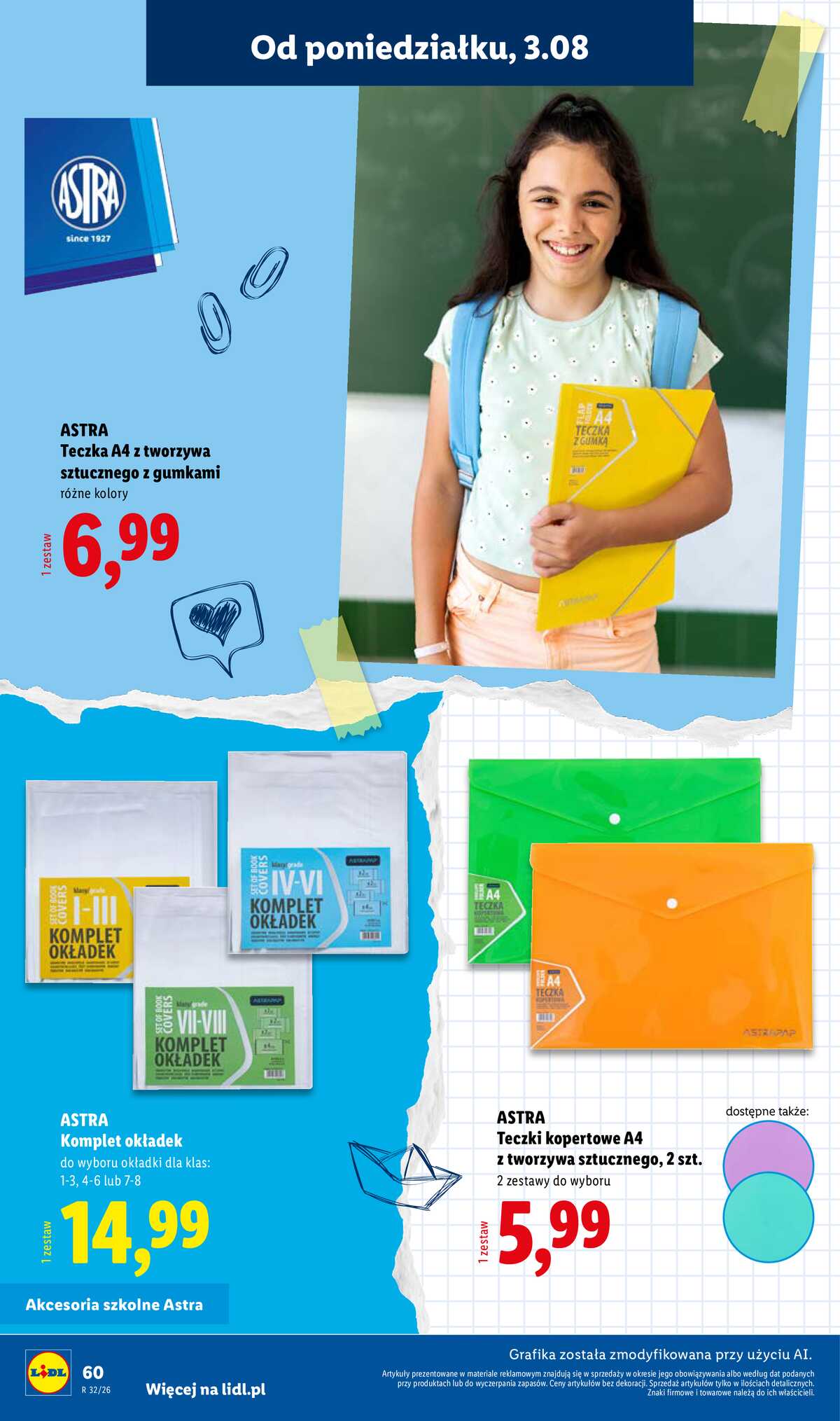 Leták Lidl Polsko 9.7.-31.8.2026 - Kompletní výbava za super ceny strana 62