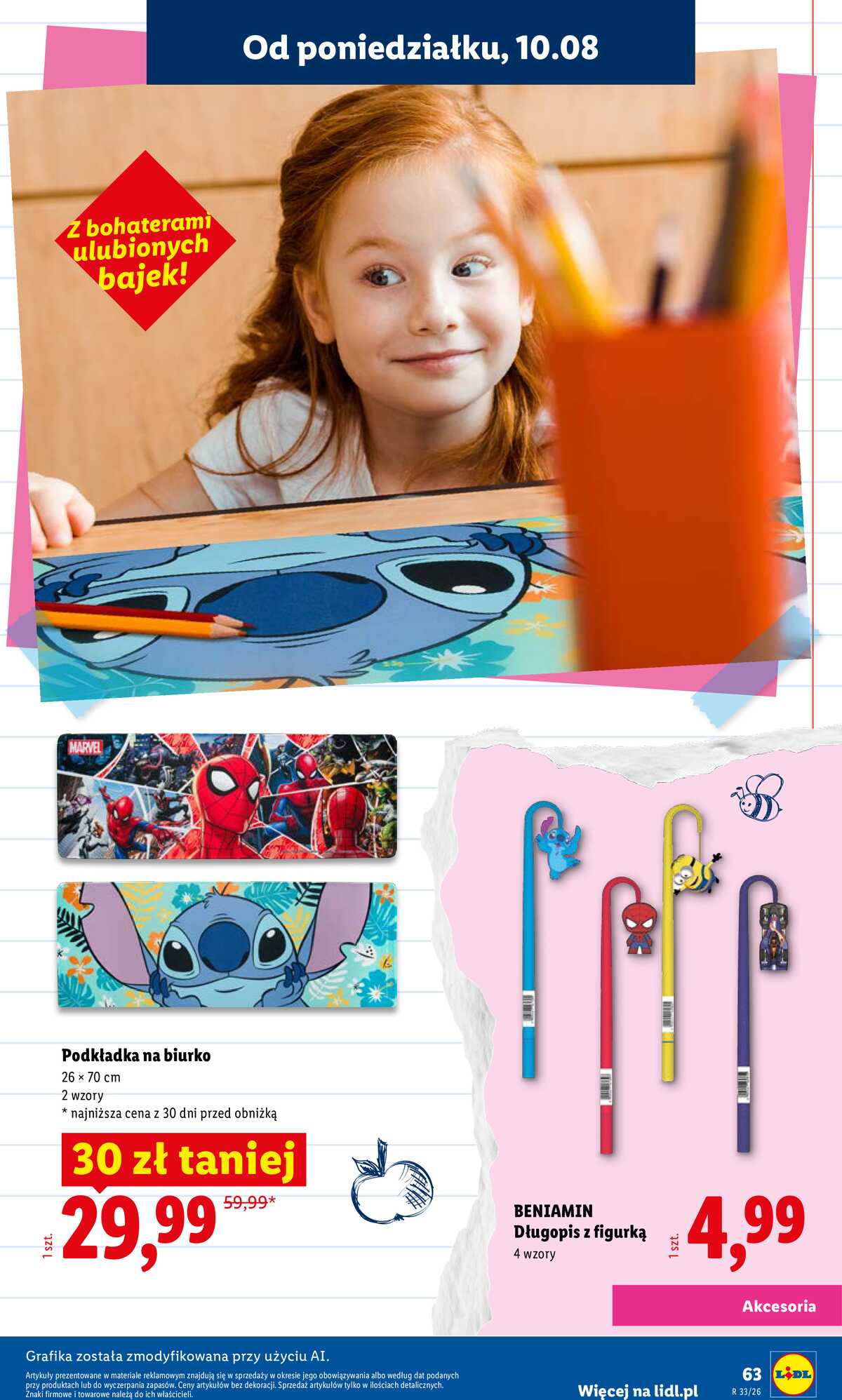 Leták Lidl Polsko 9.7.-31.8.2026 - Kompletní výbava za super ceny strana 65