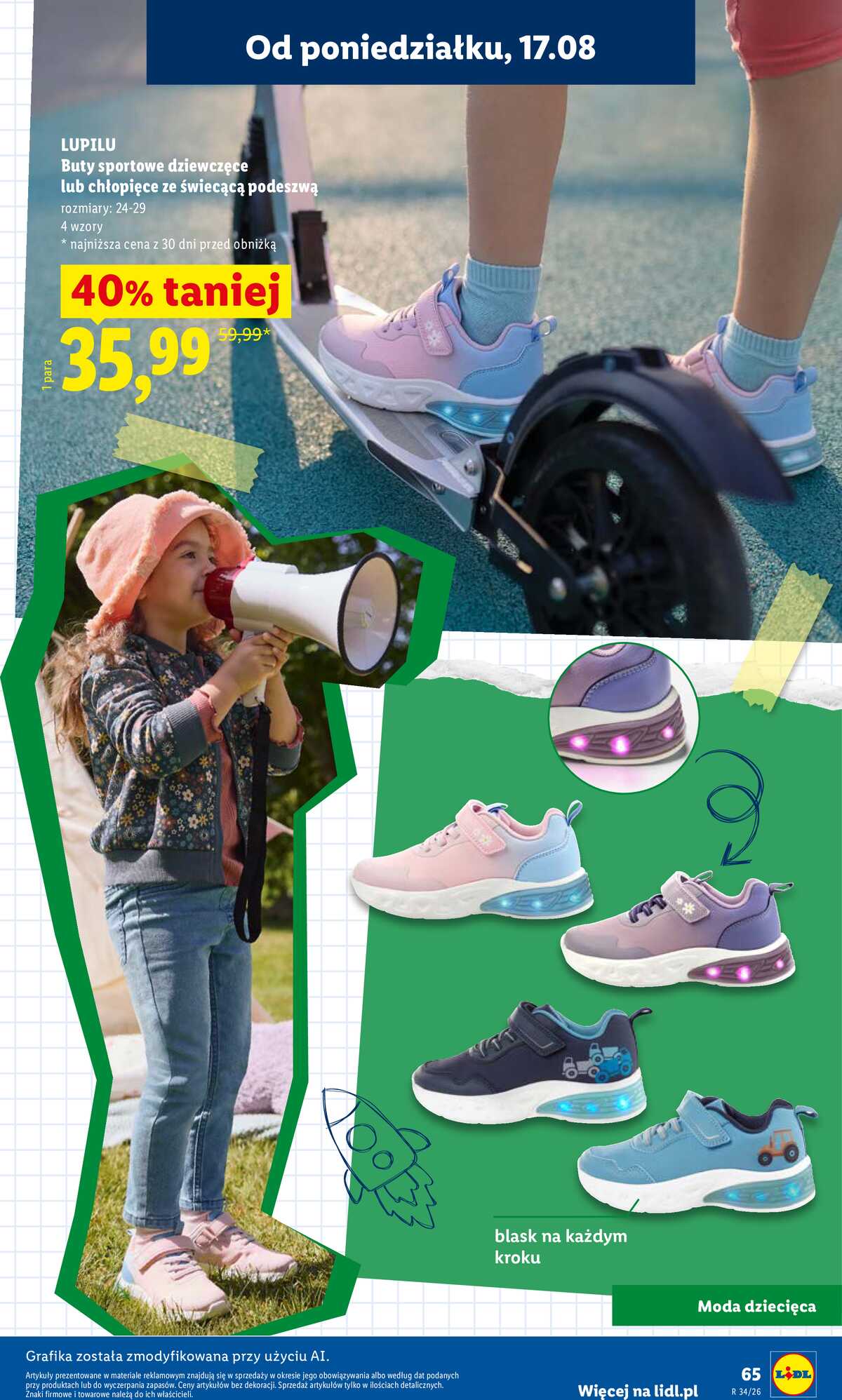 Leták Lidl Polsko 9.7.-31.8.2026 - Kompletní výbava za super ceny strana 67