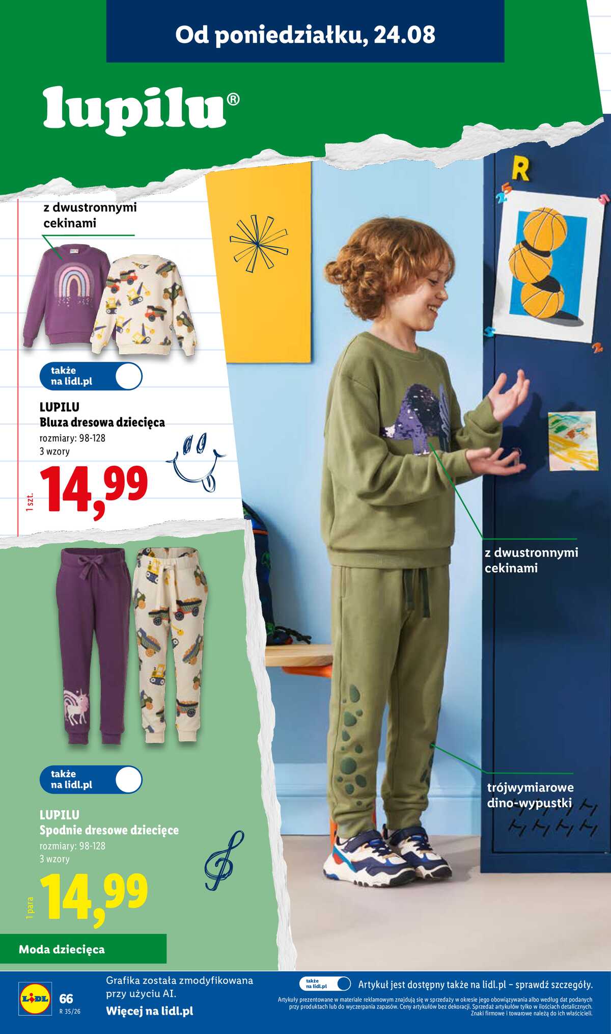 Leták Lidl Polsko 9.7.-31.8.2026 - Kompletní výbava za super ceny strana 68