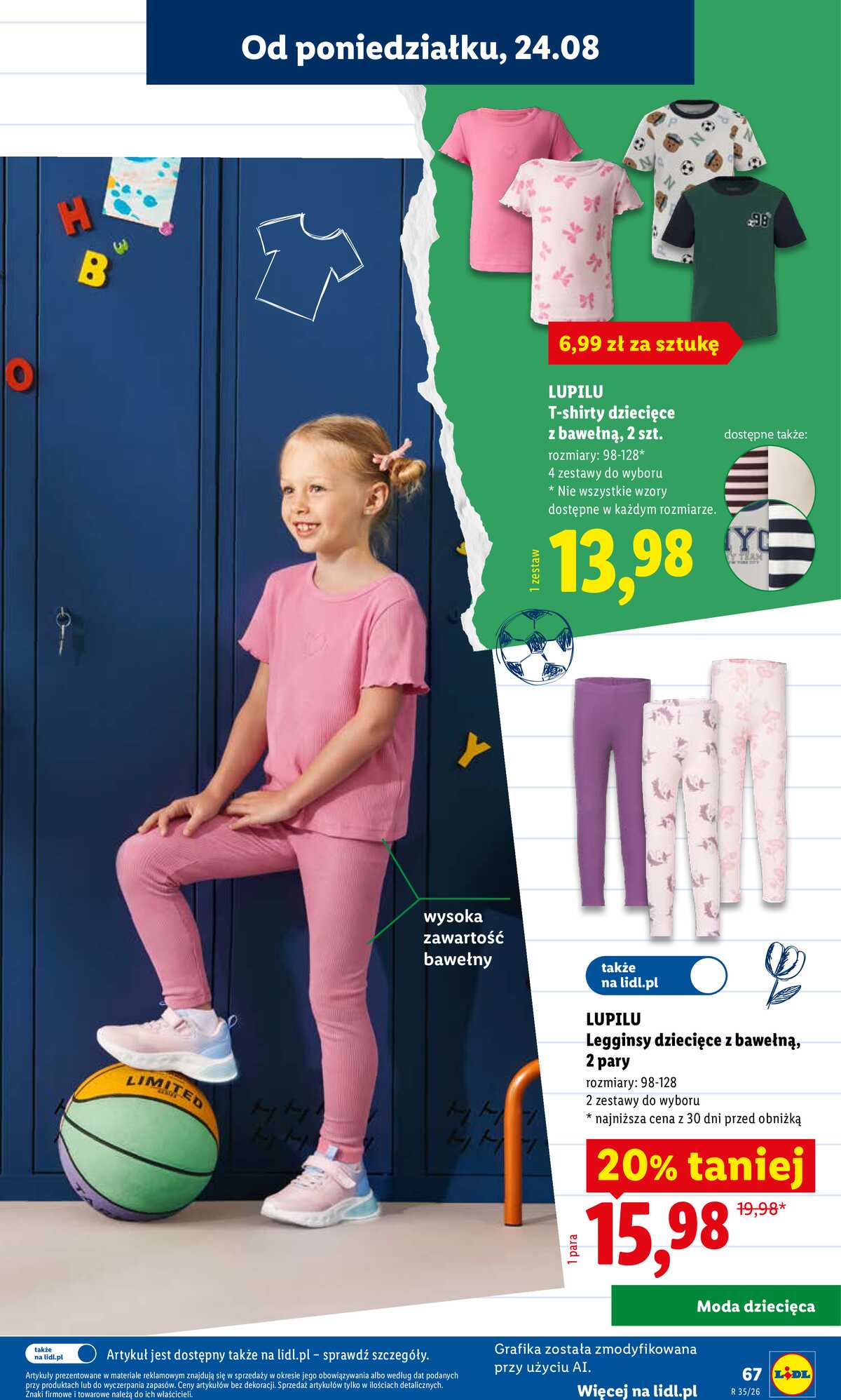 Leták Lidl Polsko 9.7.-31.8.2026 - Kompletní výbava za super ceny strana 69