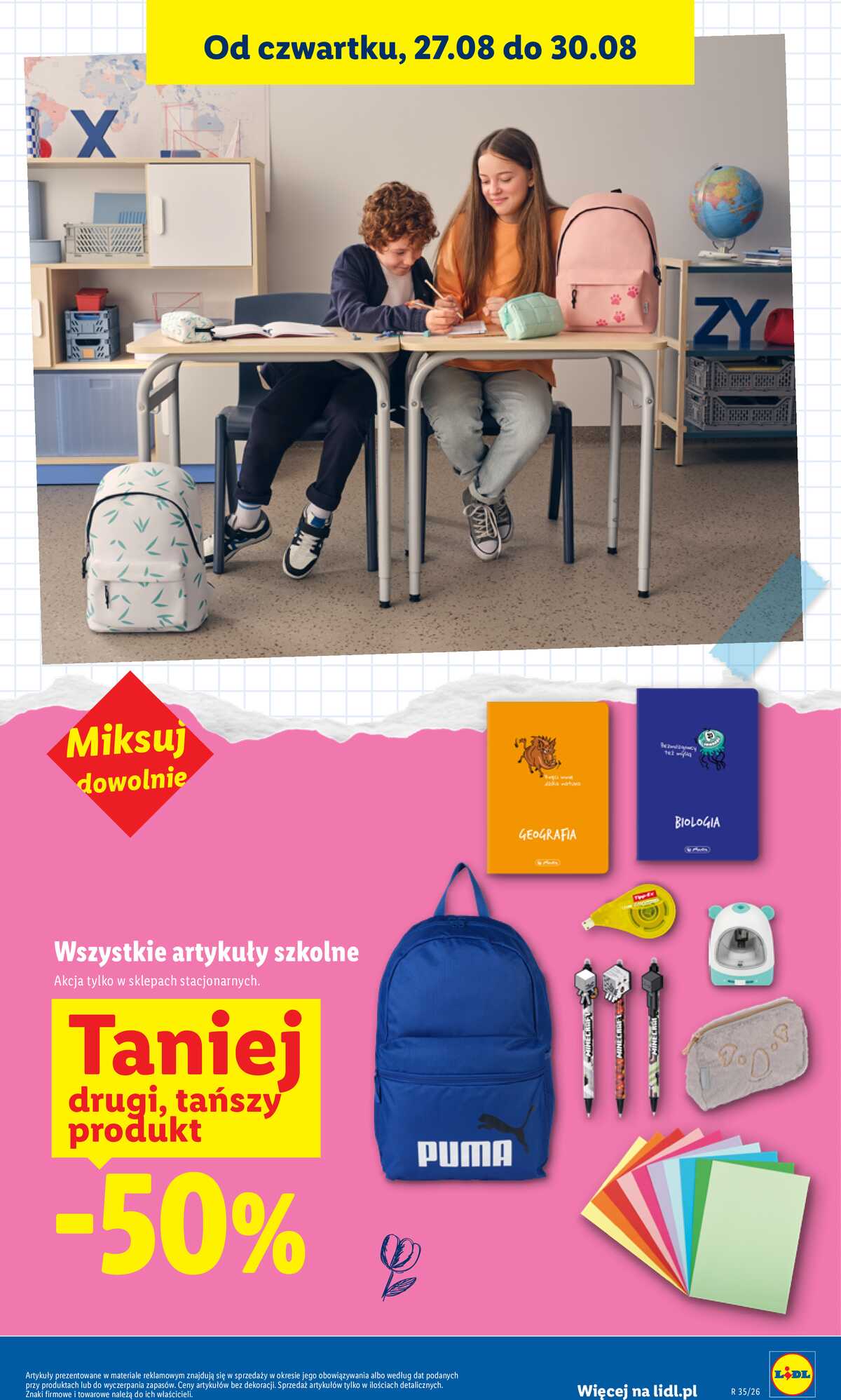 Leták Lidl Polsko 9.7.-31.8.2026 - Kompletní výbava za super ceny strana 71