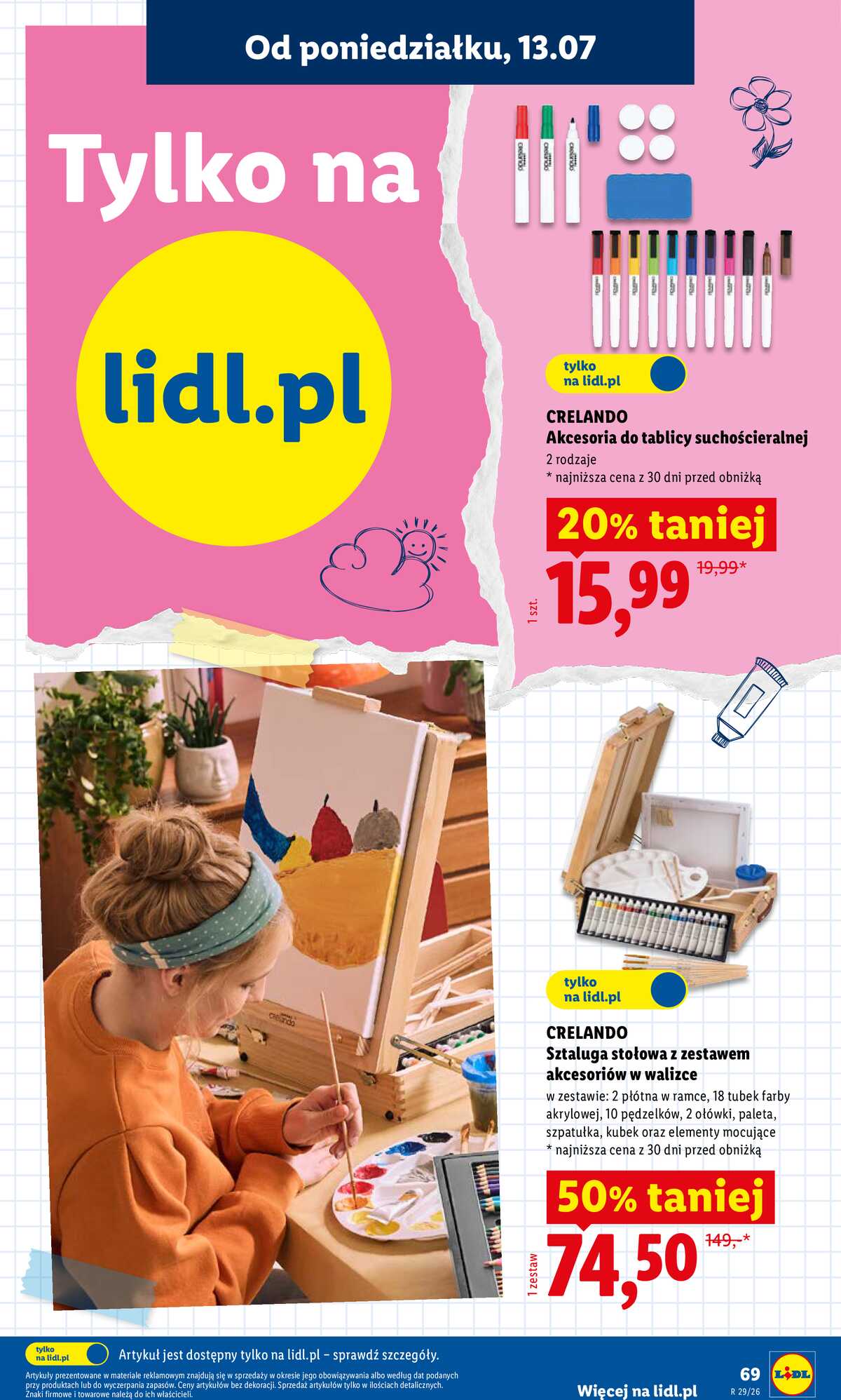 Leták Lidl Polsko 9.7.-31.8.2026 - Kompletní výbava za super ceny strana 73