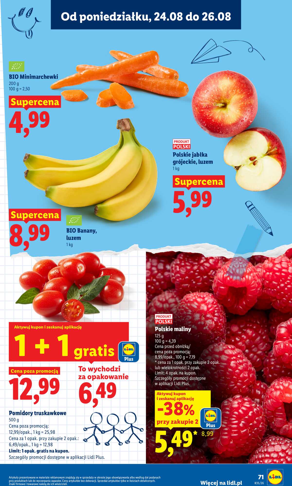 Leták Lidl Polsko 9.7.-31.8.2026 - Kompletní výbava za super ceny strana 75