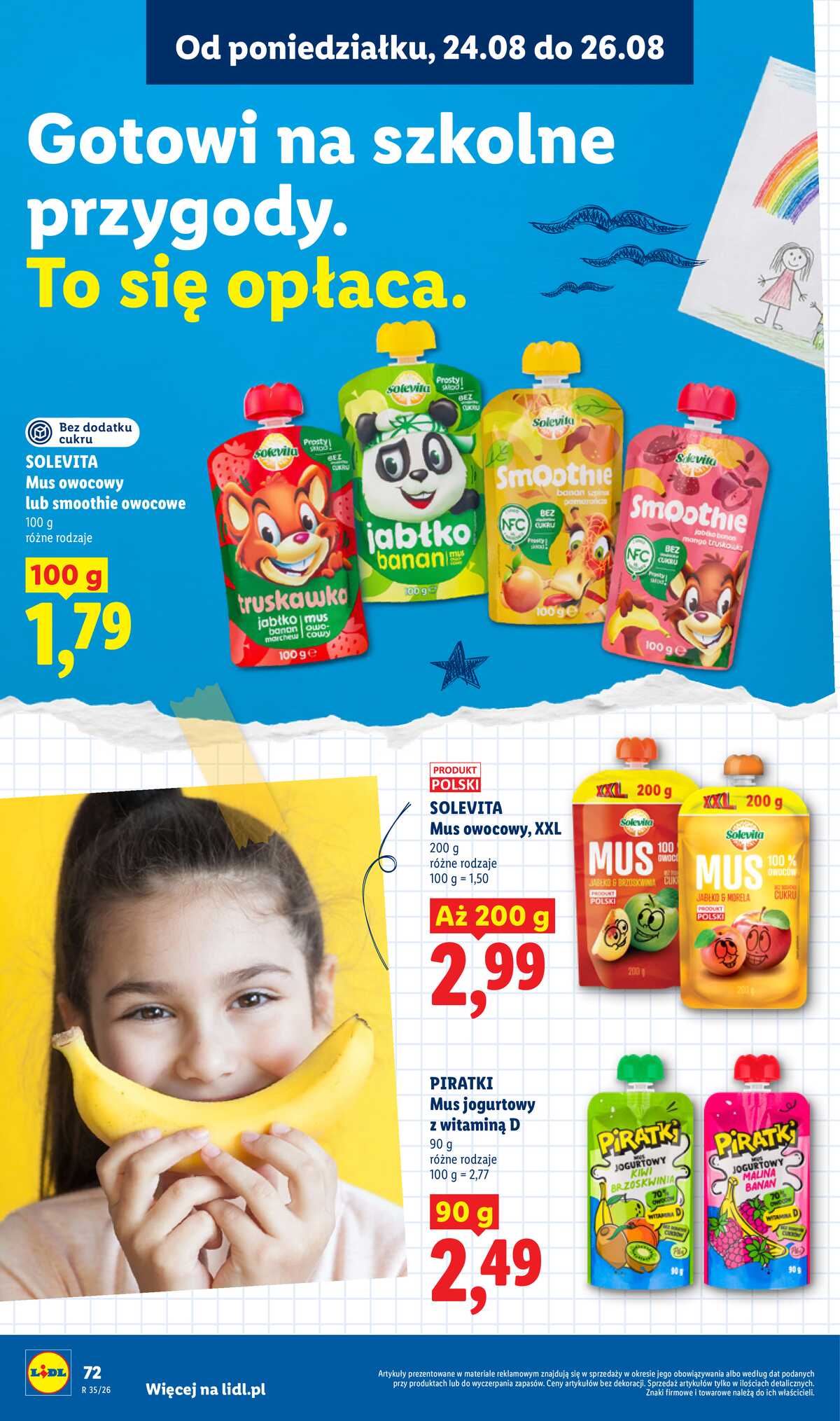 Leták Lidl Polsko 9.7.-31.8.2026 - Kompletní výbava za super ceny strana 76